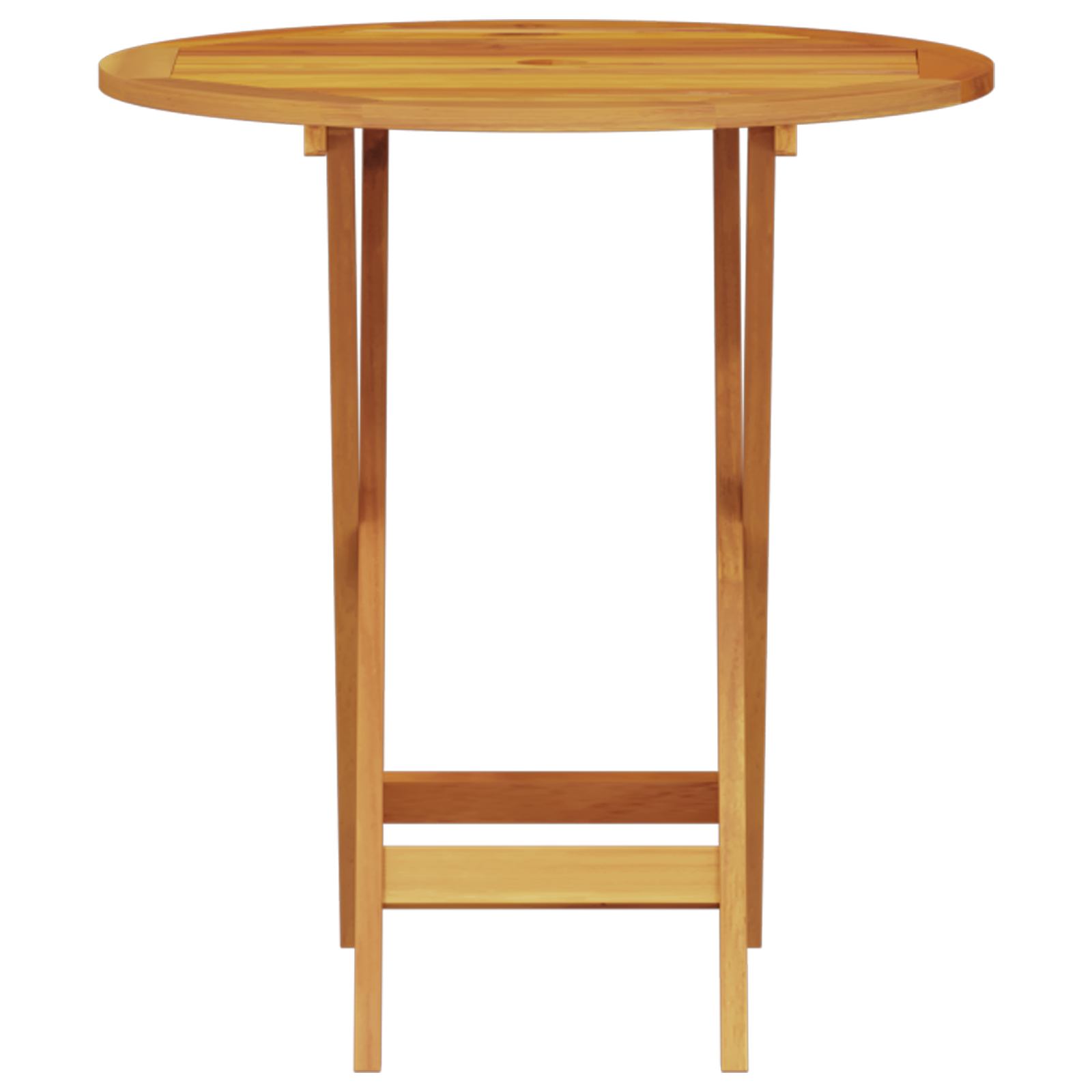 3-Piece Folding Bistro Set Made of Solid Acacia Wood - Image 8