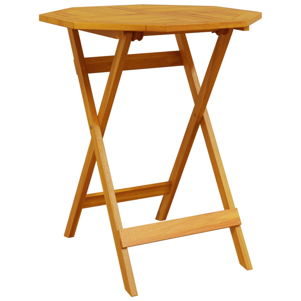 3 Часова Сгъваема Бистро Комплект от Масивна Акациева Дървесина - Image 6