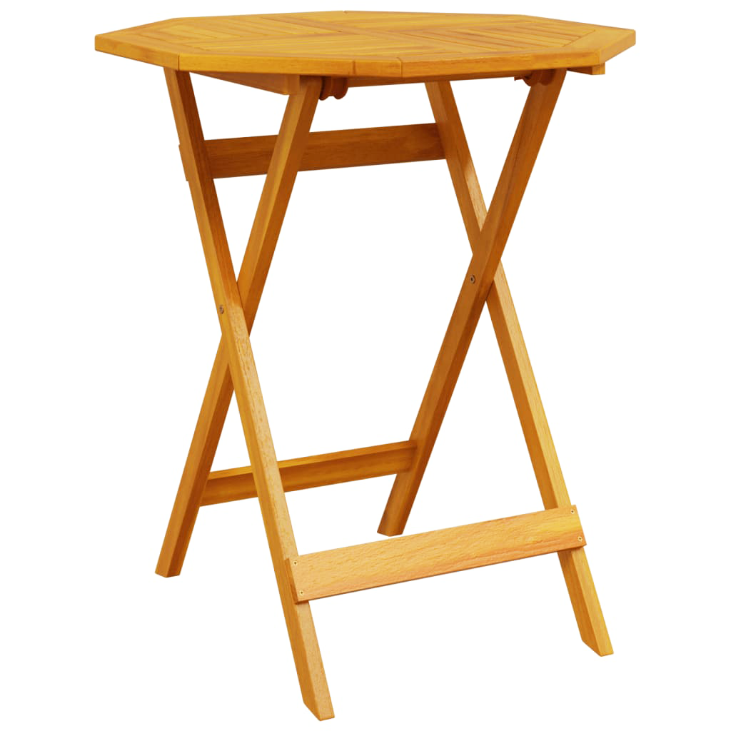 3 Часова Сгъваема Бистро Комплект от Масивна Акациева Дървесина - Image 7