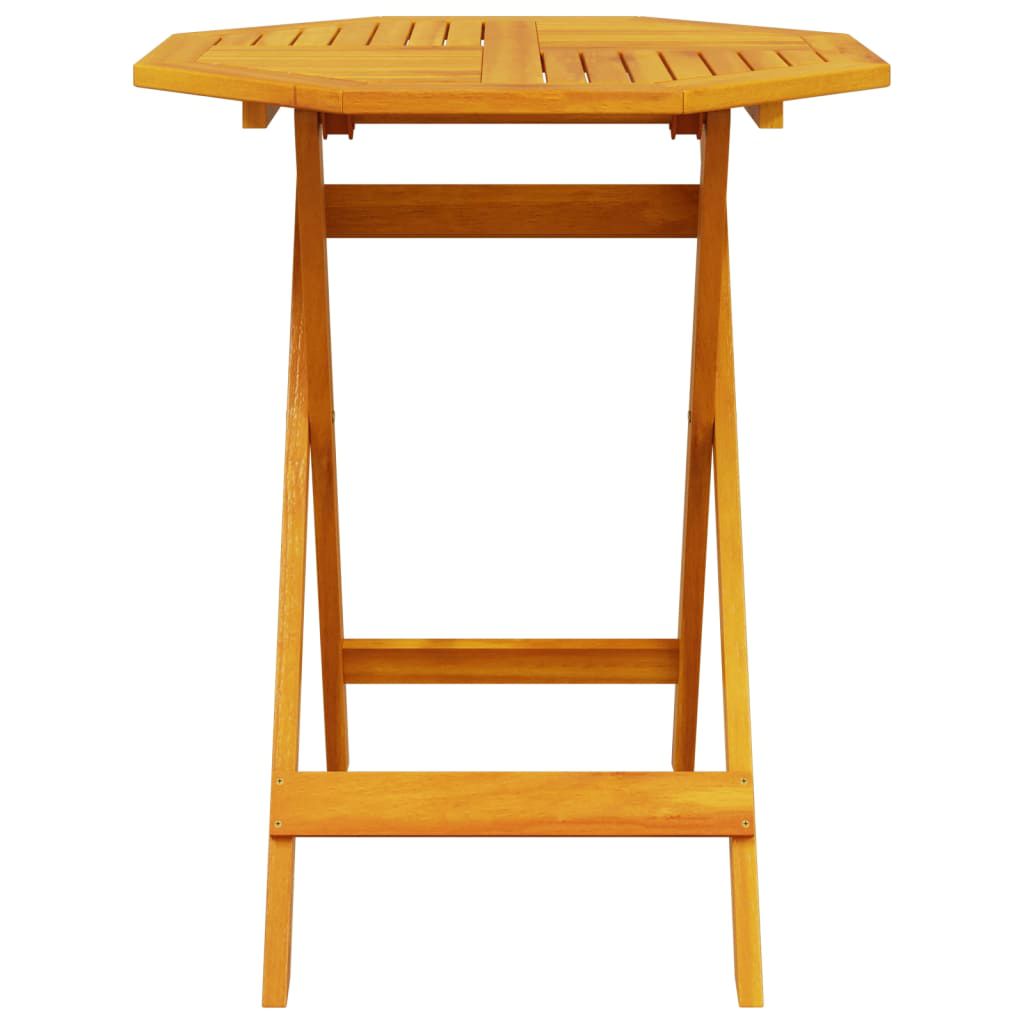 3 Часова Сгъваема Бистро Комплект от Масивна Акациева Дървесина - Image 10
