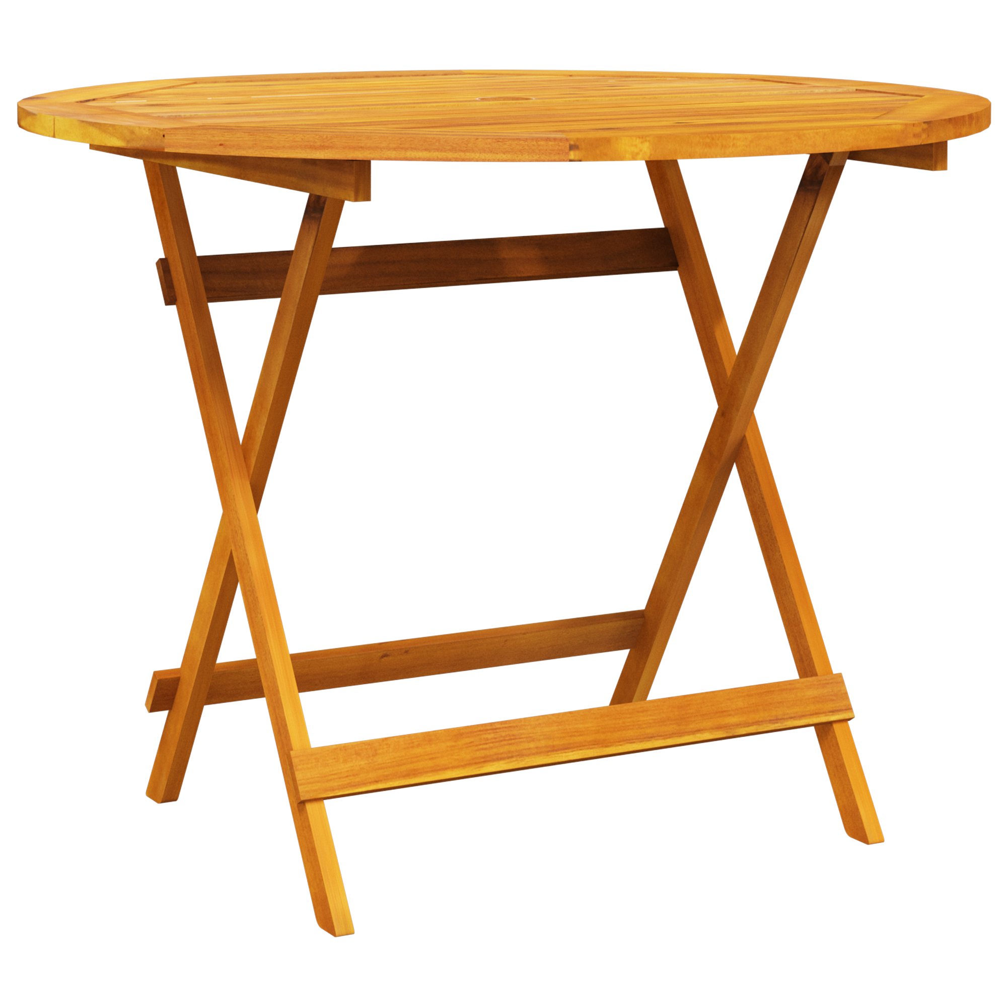 5-Членен Комплект за Градински Хранене от Масивна Акация - Image 6