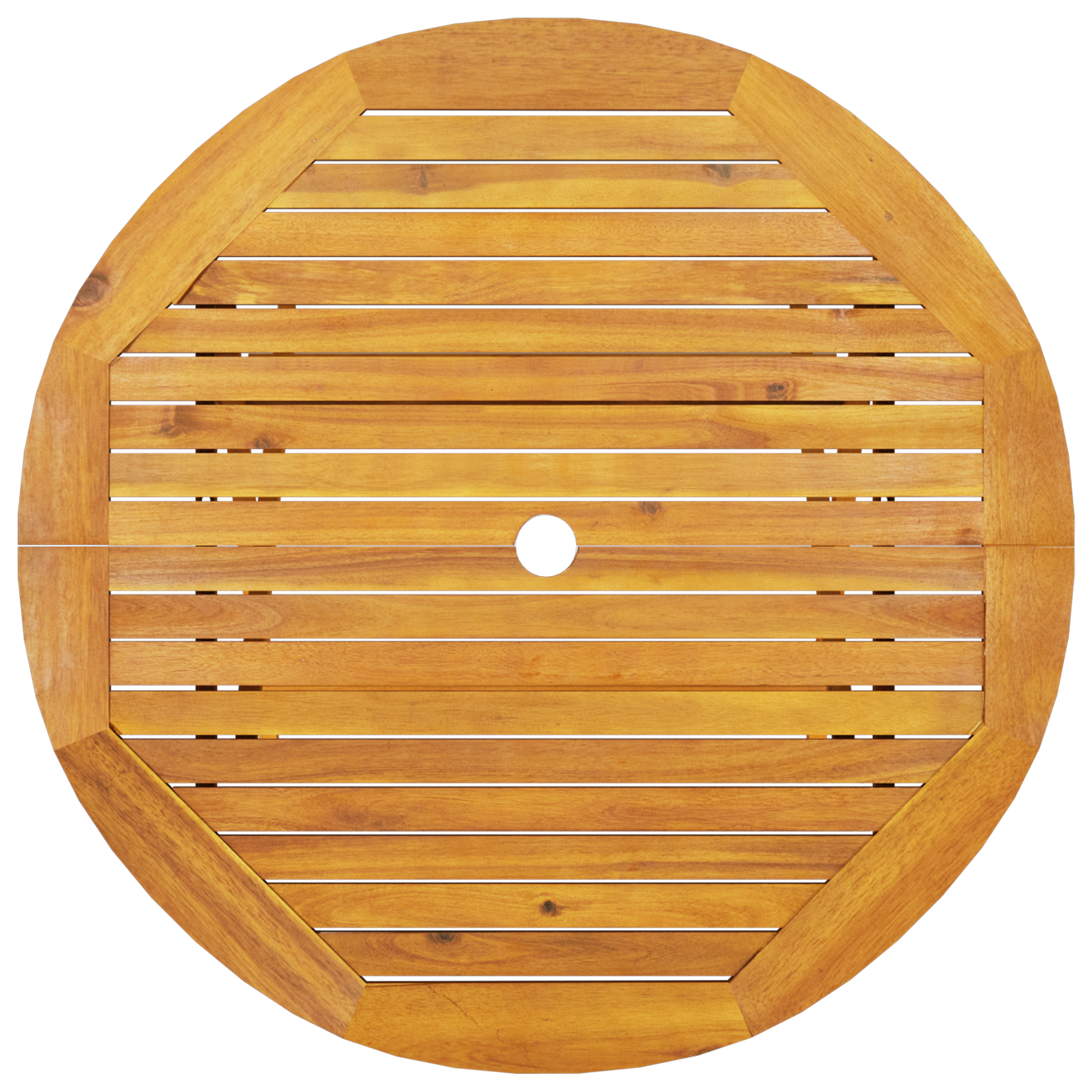 5-Членен Комплект за Градински Хранене от Масивна Акация - Image 10