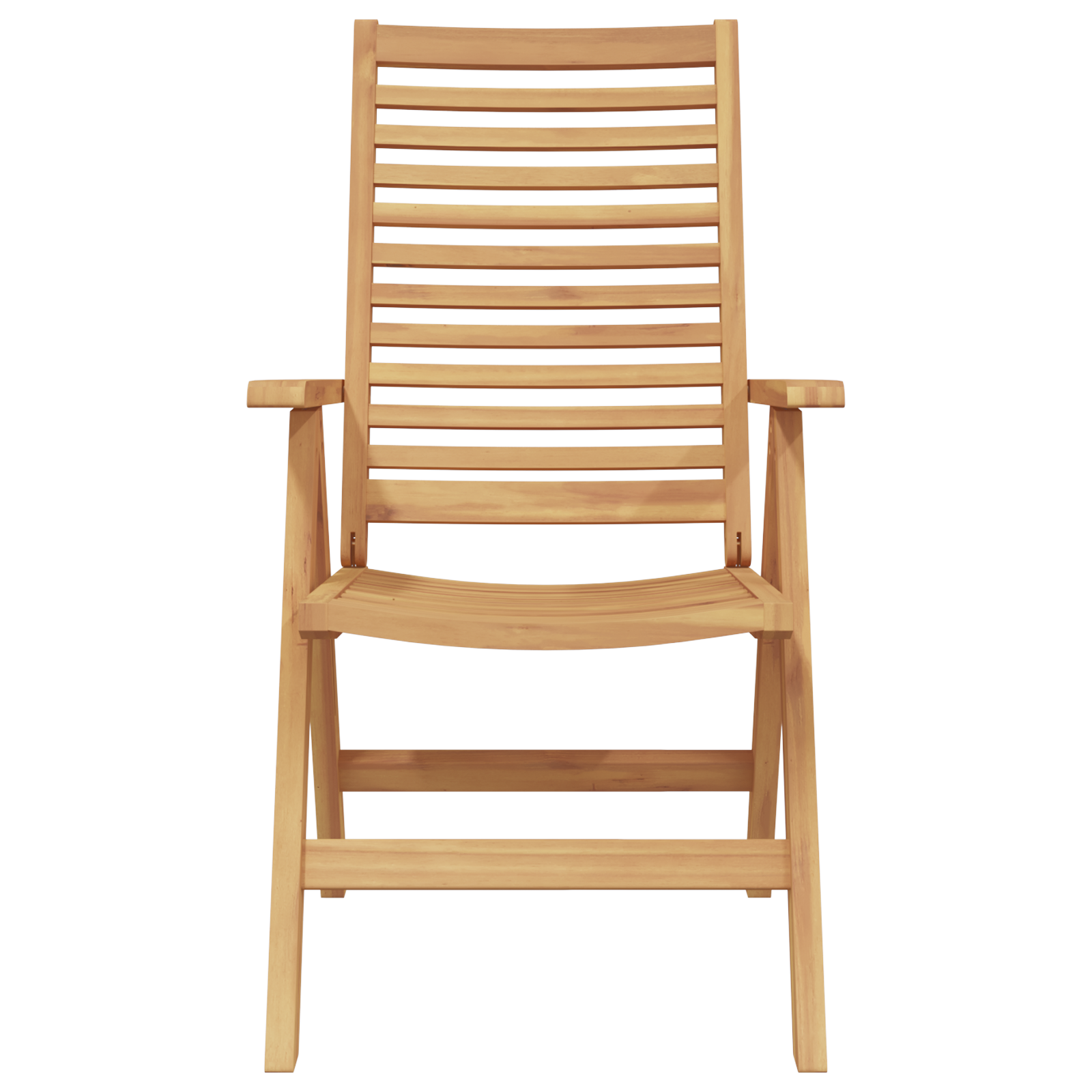Garden Chairs Foldable 4 pcs Solid Wood Teak - Image 5