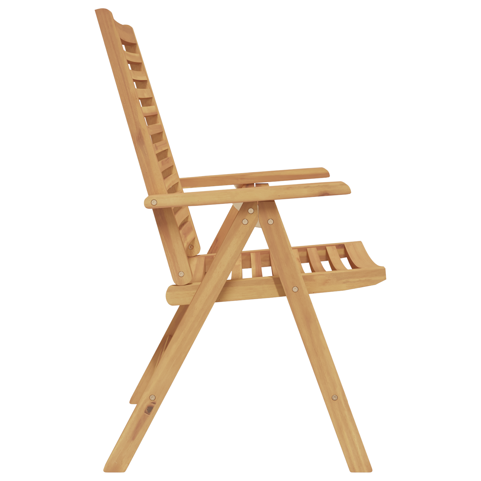 Garden Chairs Foldable 6 pcs Solid Wood Teak - Image 6