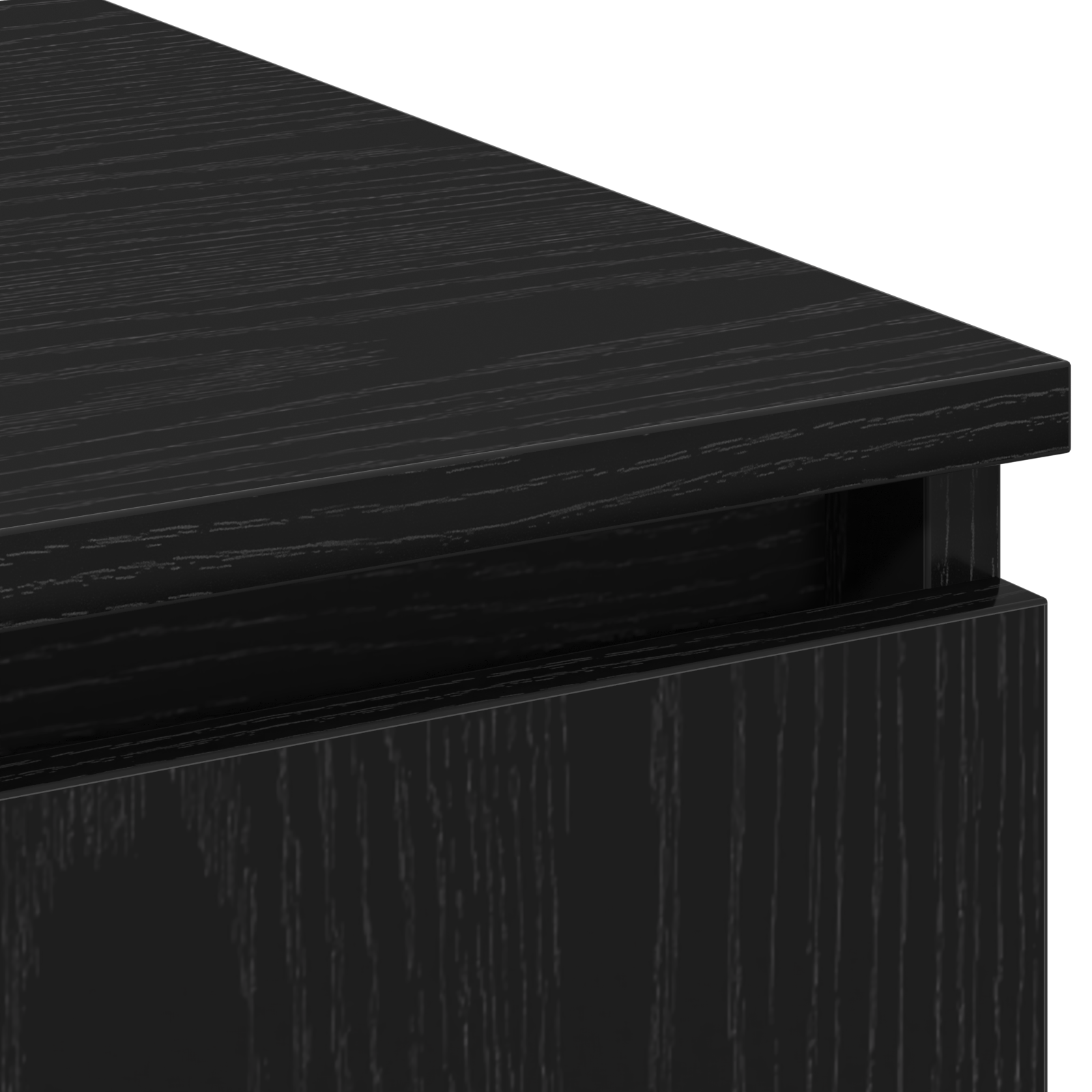 TV omarica Črna Orehovina 180 x 38 x 49 cm Konstruiran les - slika 9