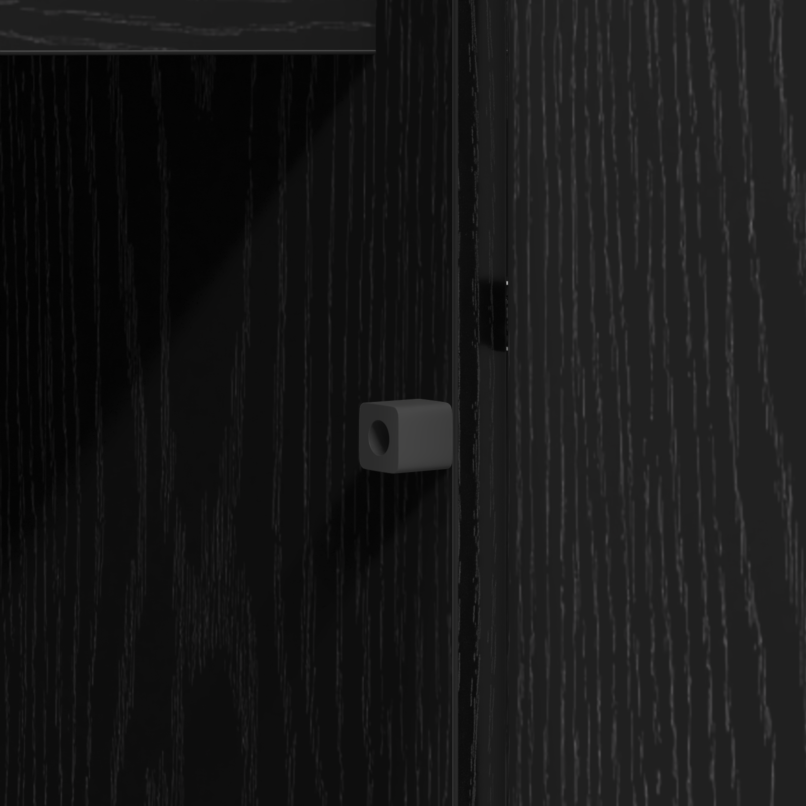 TV omarica Črna Orehovina 180 x 38 x 49 cm Konstruiran les - slika 11