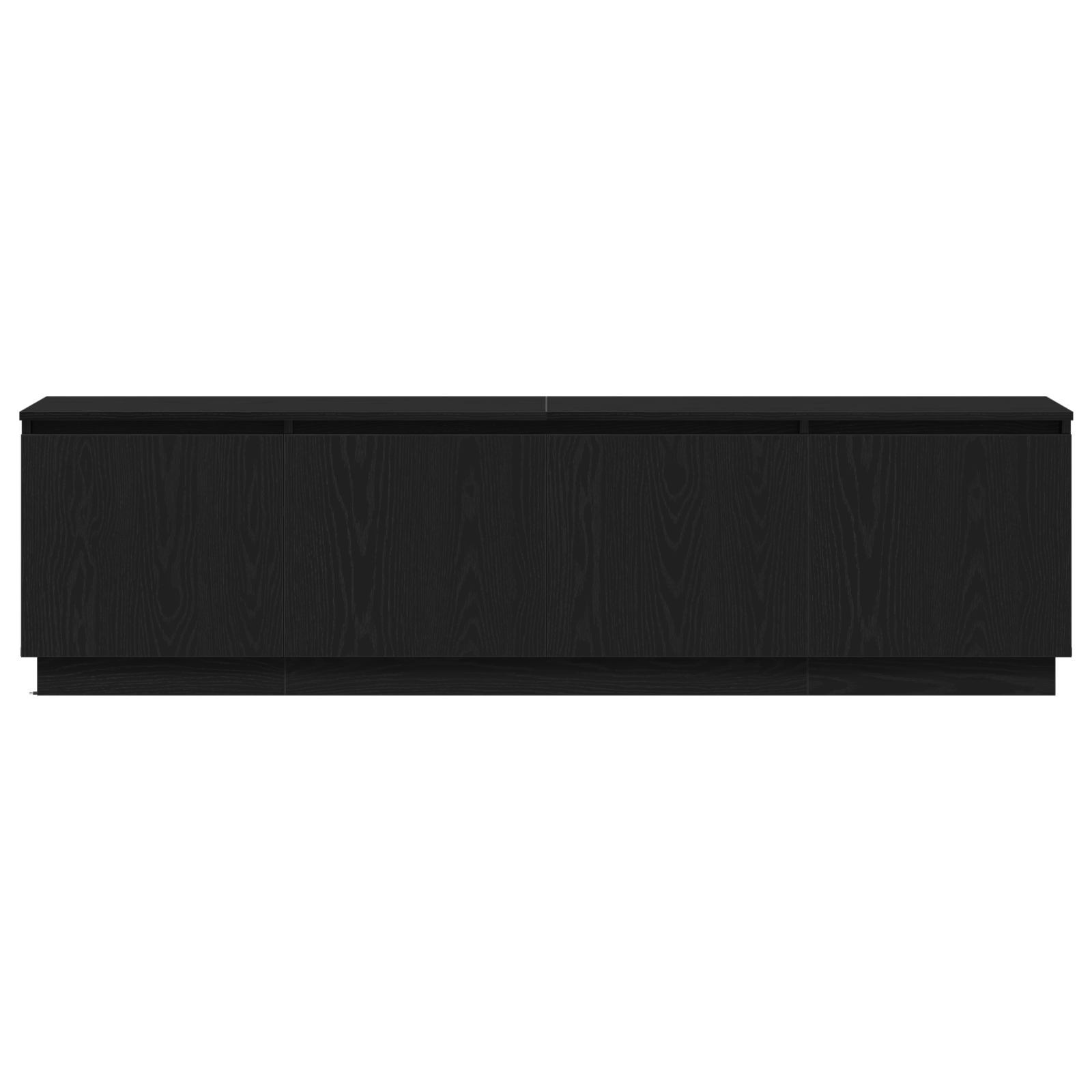 TV omarica Črna Orehovina 180 x 38 x 49 cm Konstruiran les - slika 6