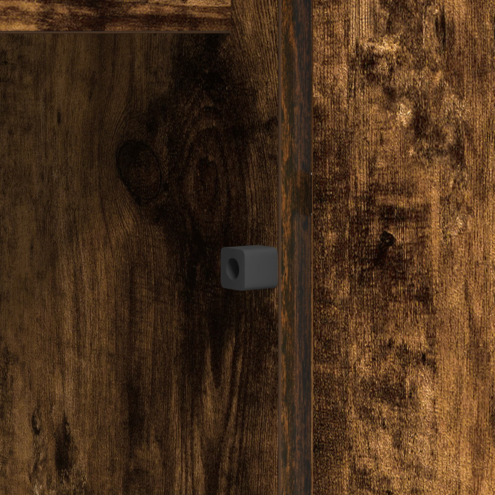 Televizoriaus laikiklis su LED dūminiu ąžuolu 180x38x49 cm inžinerine mediena - Image 11