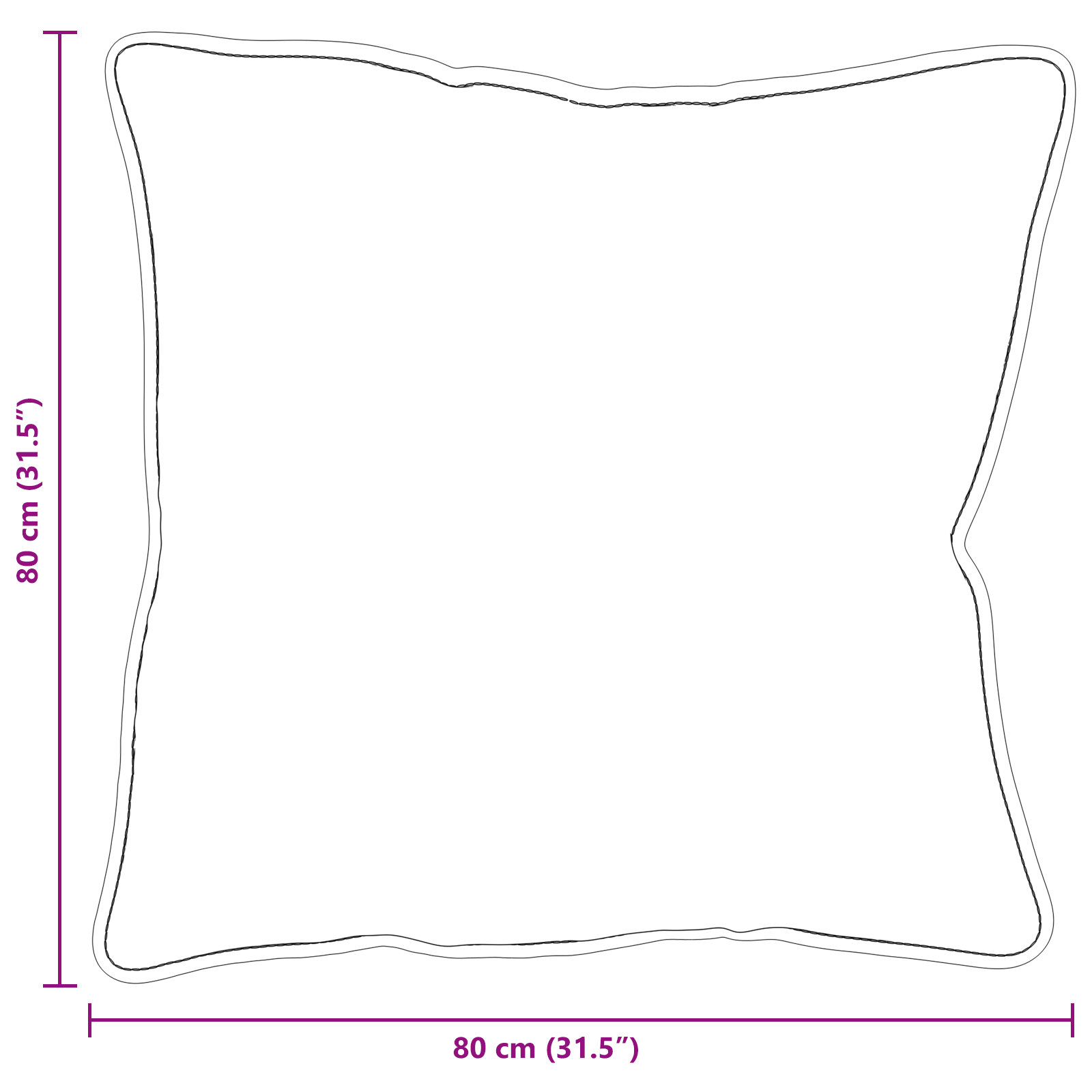 Dekbed Set met kussen 2 pcs Wit Microfibre