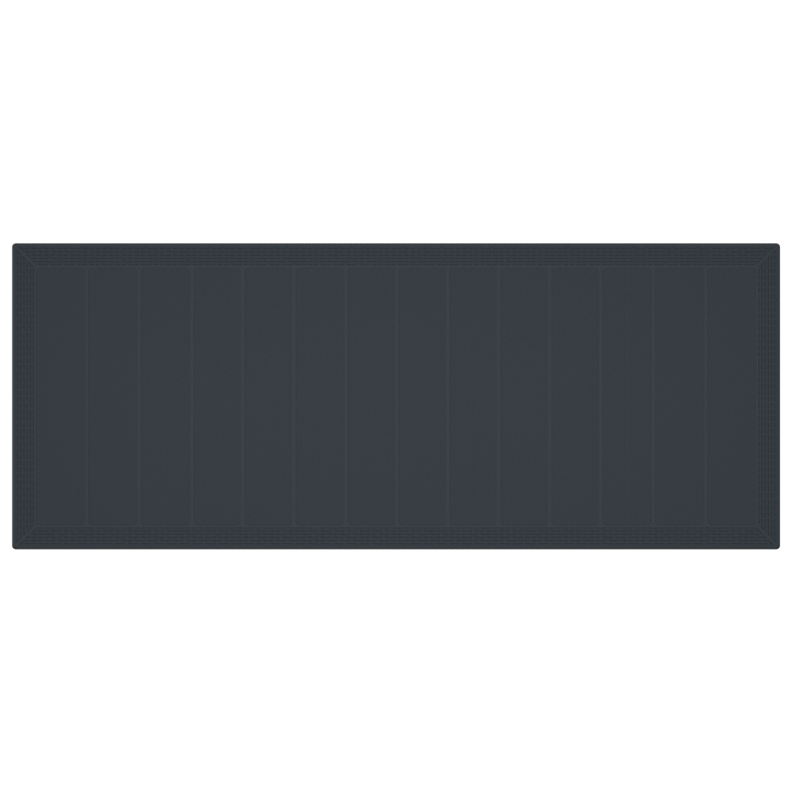 Комплект за хранене от 11 части Антрацит Полиратан - Image 6