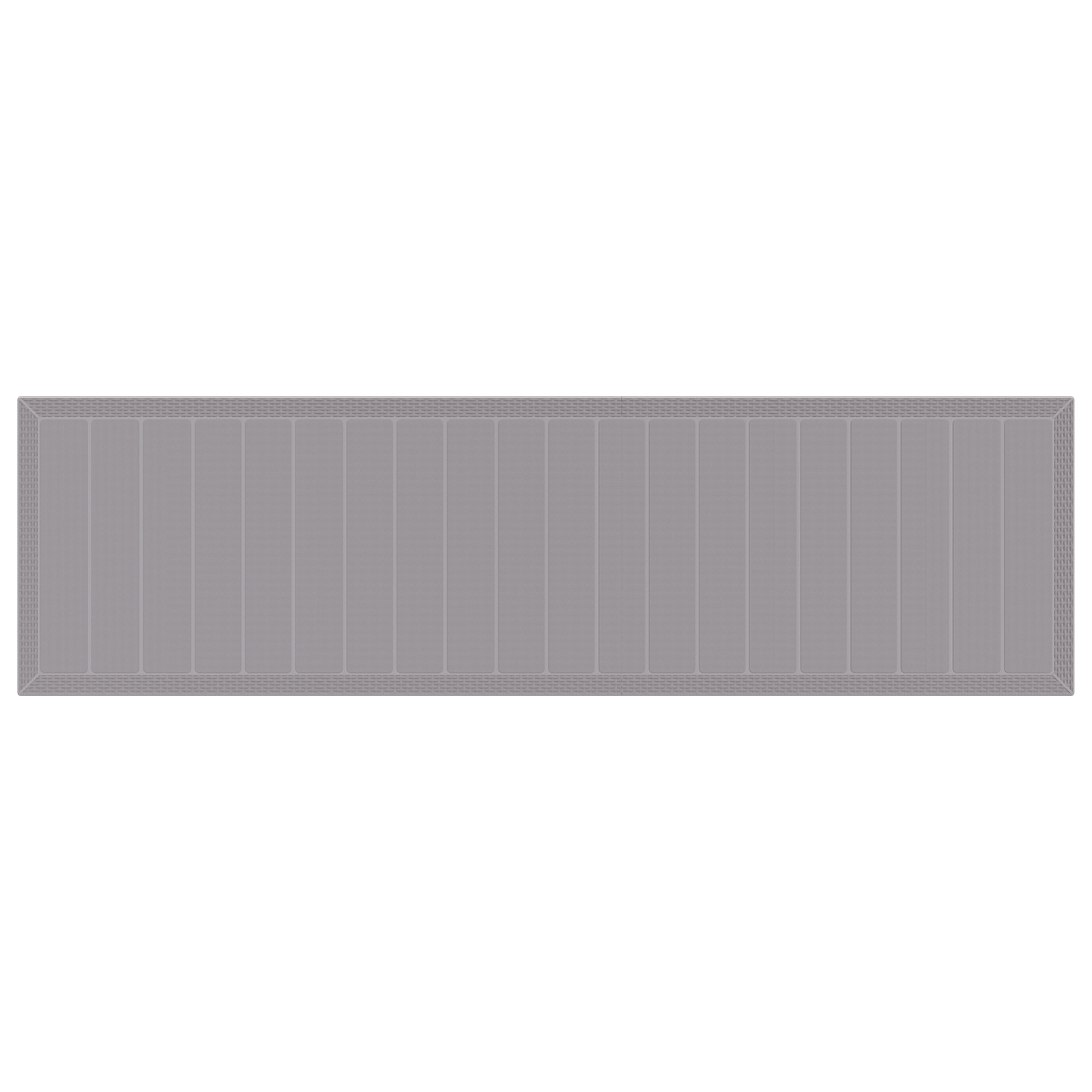 15 части градински трапезен комплект с възглавници светлосив поли ратан, vidaXL градинска маса светлосива 200x100x73 см поли ратан, vidaXL градинска маса светлосива 150x100x73 см поли ратан, vidaXL градински столове с възглавници 2 бр. светлосив поли ратан, vidaXL градински столове с възглавници 4 бр. светлосив поли ратан - Image 6