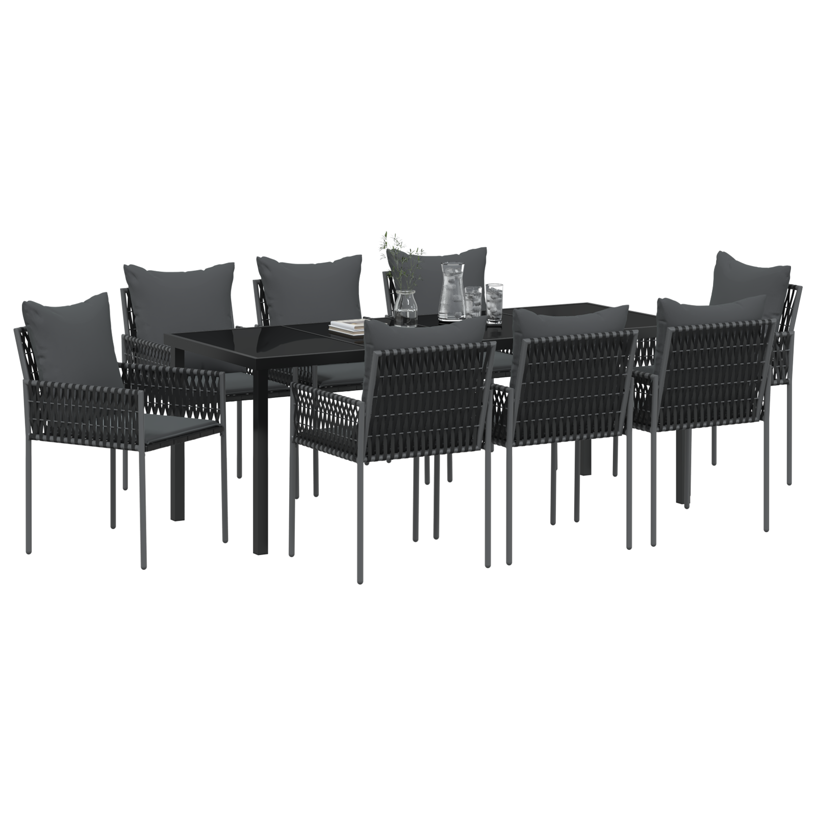 Комплект от 5 Черен, Тъмен сив - Image 3