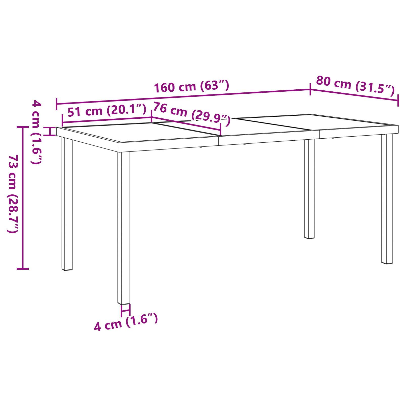 5 Piece Garden Dining Set Brown Textilene and Steel - Image 11