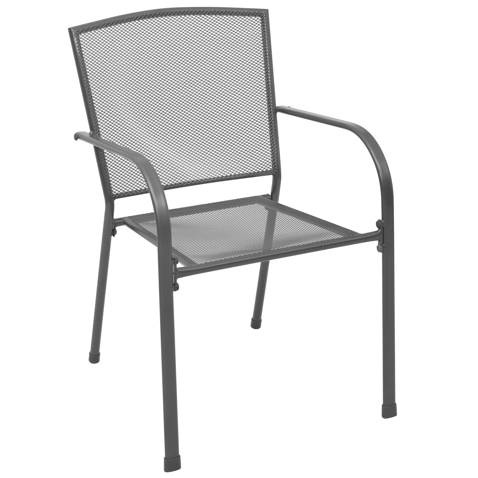 Комплект градинска маса  три части антрацит - Image 6