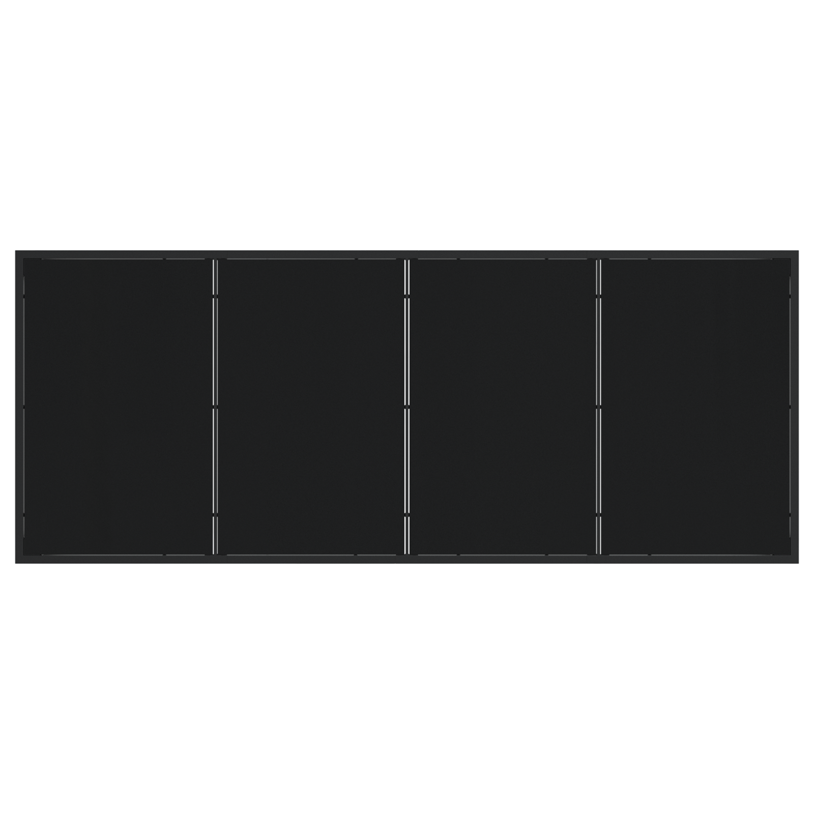 9 Часов комплект за градинско хранене с възглавници Черен полиратан - Image 8