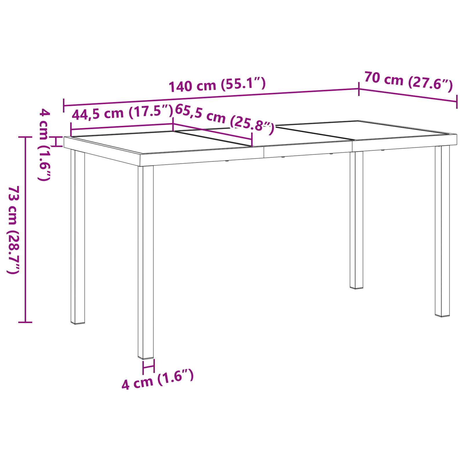 Conjunto de Jantar de Jardim 5 Peças com Almofadas Castanho Polirattan