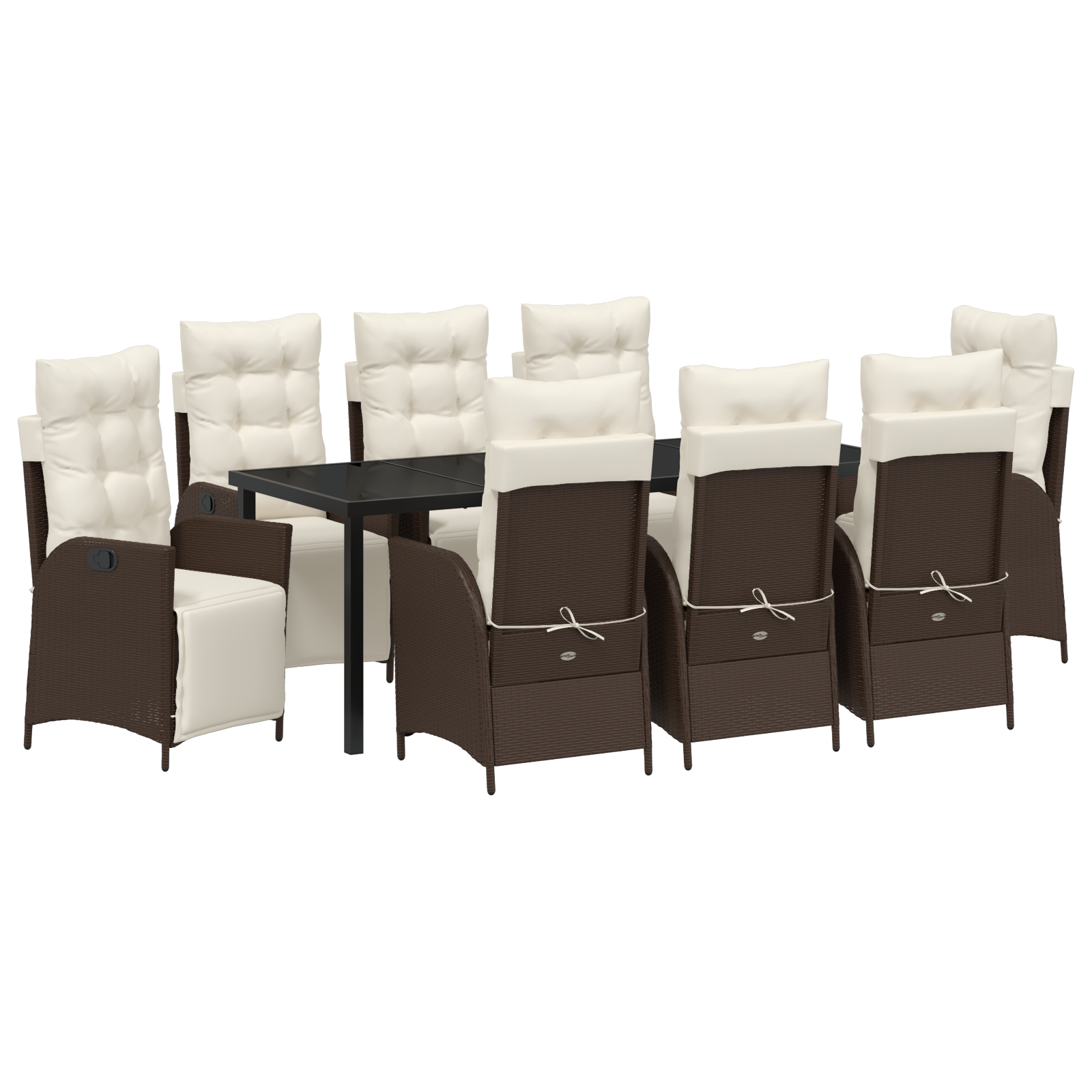 9-членен комплект градински обяд - Image 2