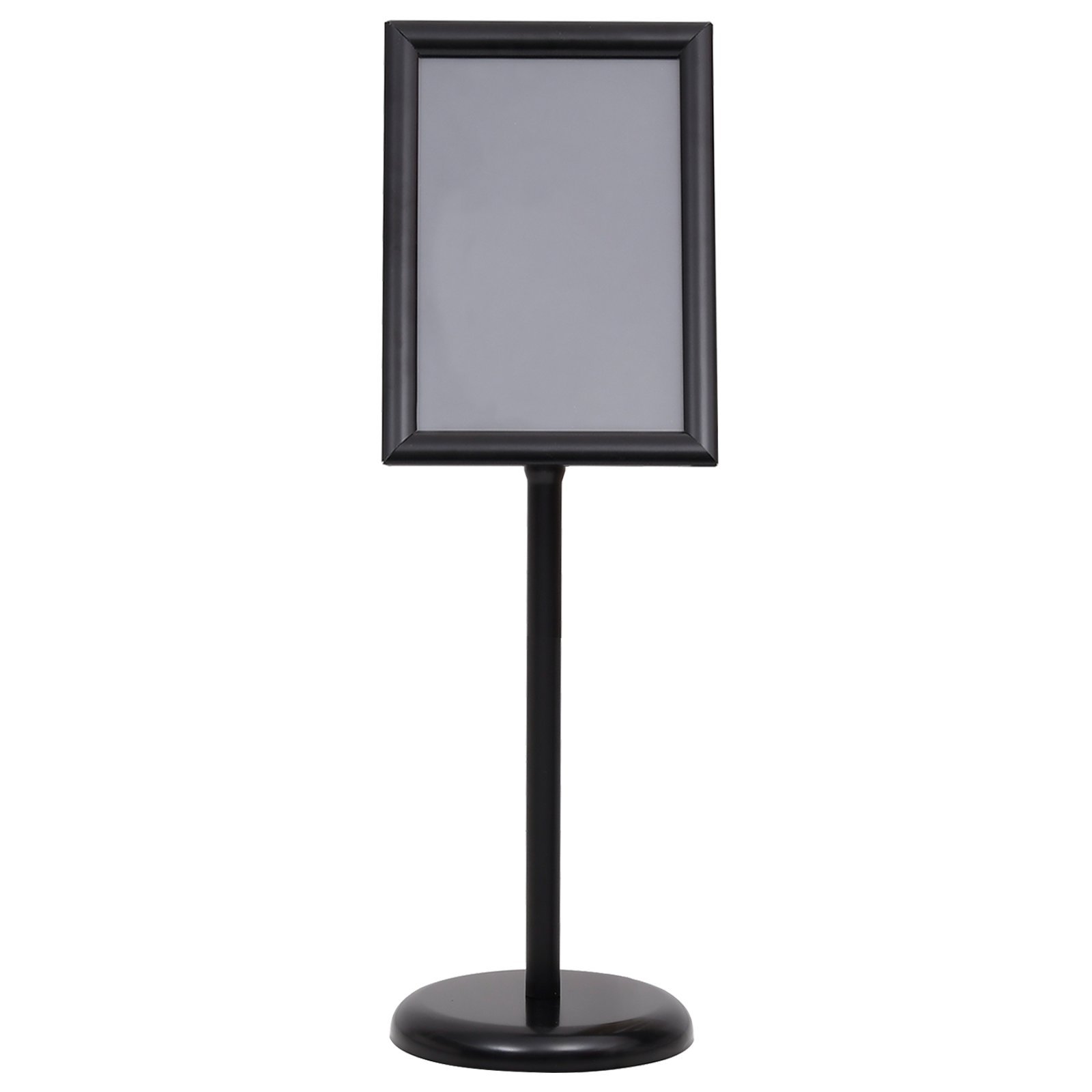 A3 Pedestal Poster Stands 2 pcs Black Aluminium Alloy - Image 3