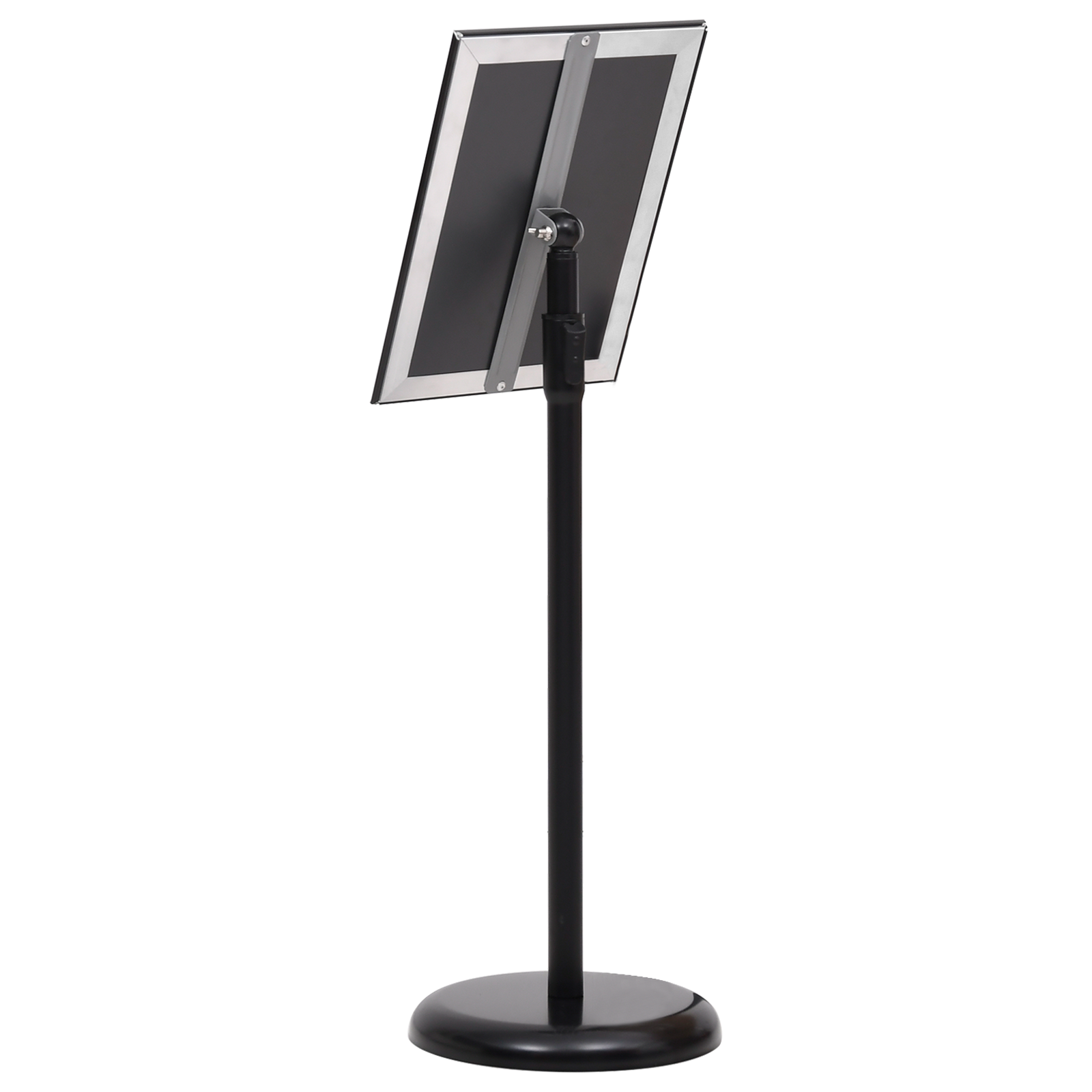 A4 Pedestal Poster Stands 2 pcs Black Aluminium Alloy - Image 7