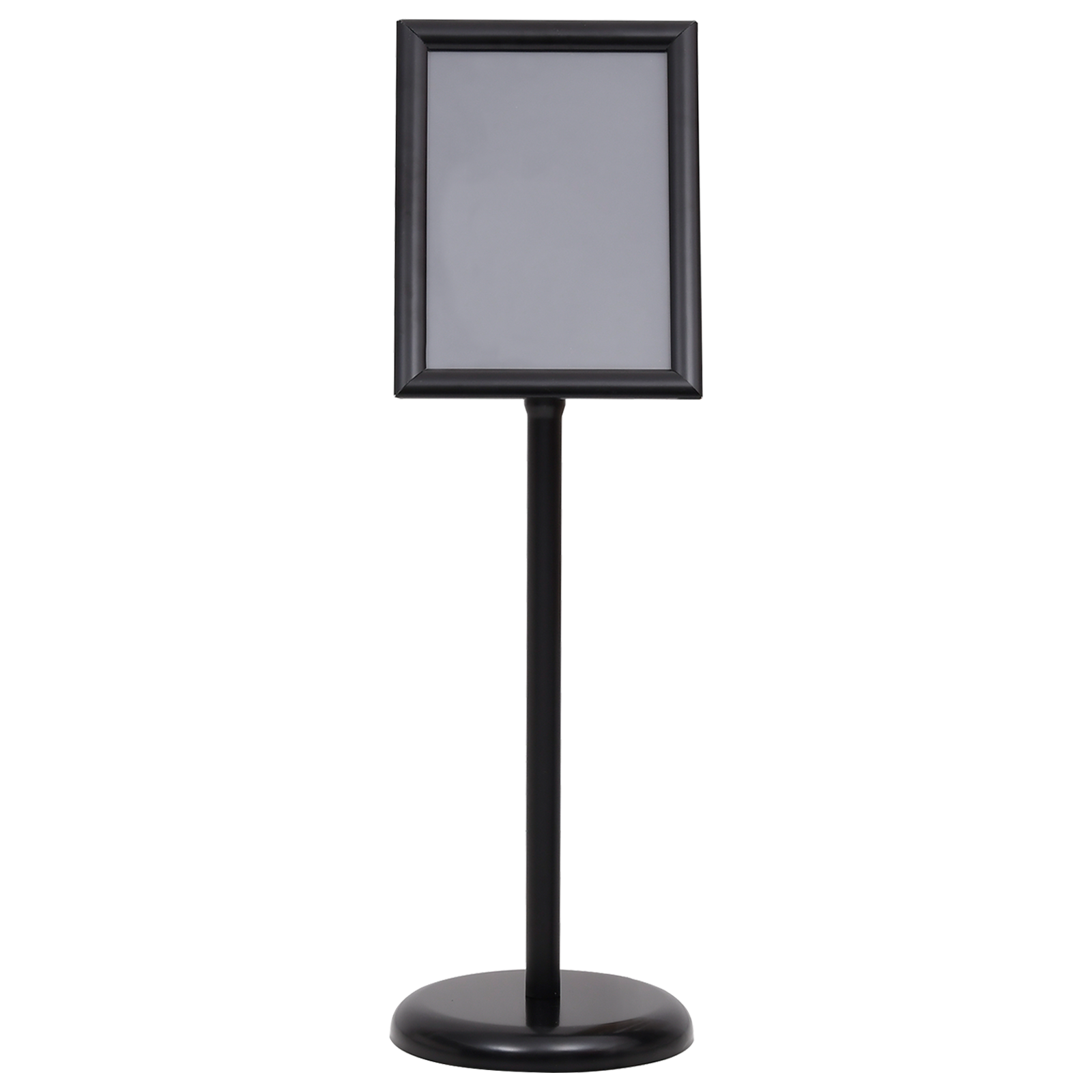 A4 Pedestal Poster Stands 2 pcs Black Aluminium Alloy - Image 2
