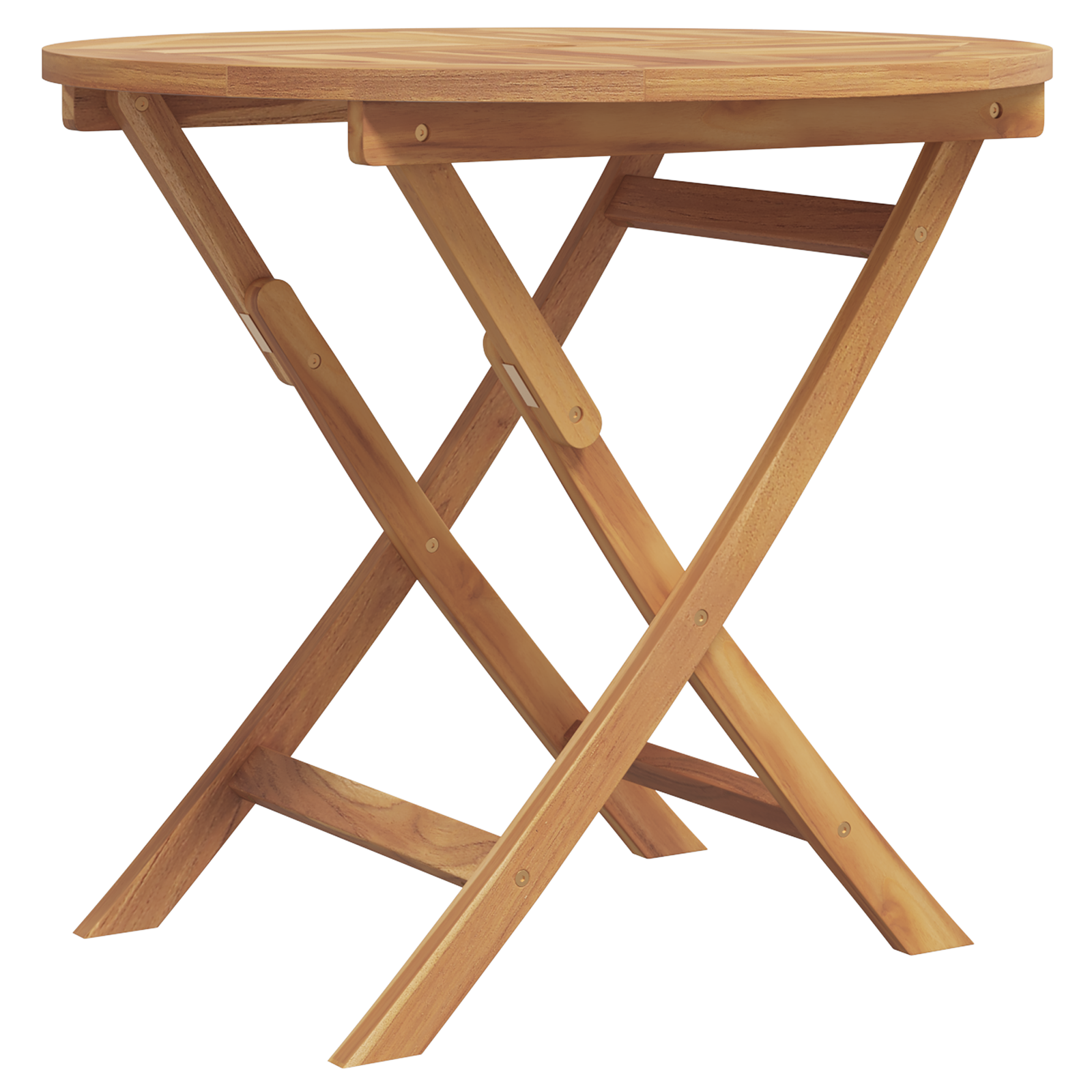 3 Piece Folding Garden Bistro Set Solid Wood Acacia - Image 6