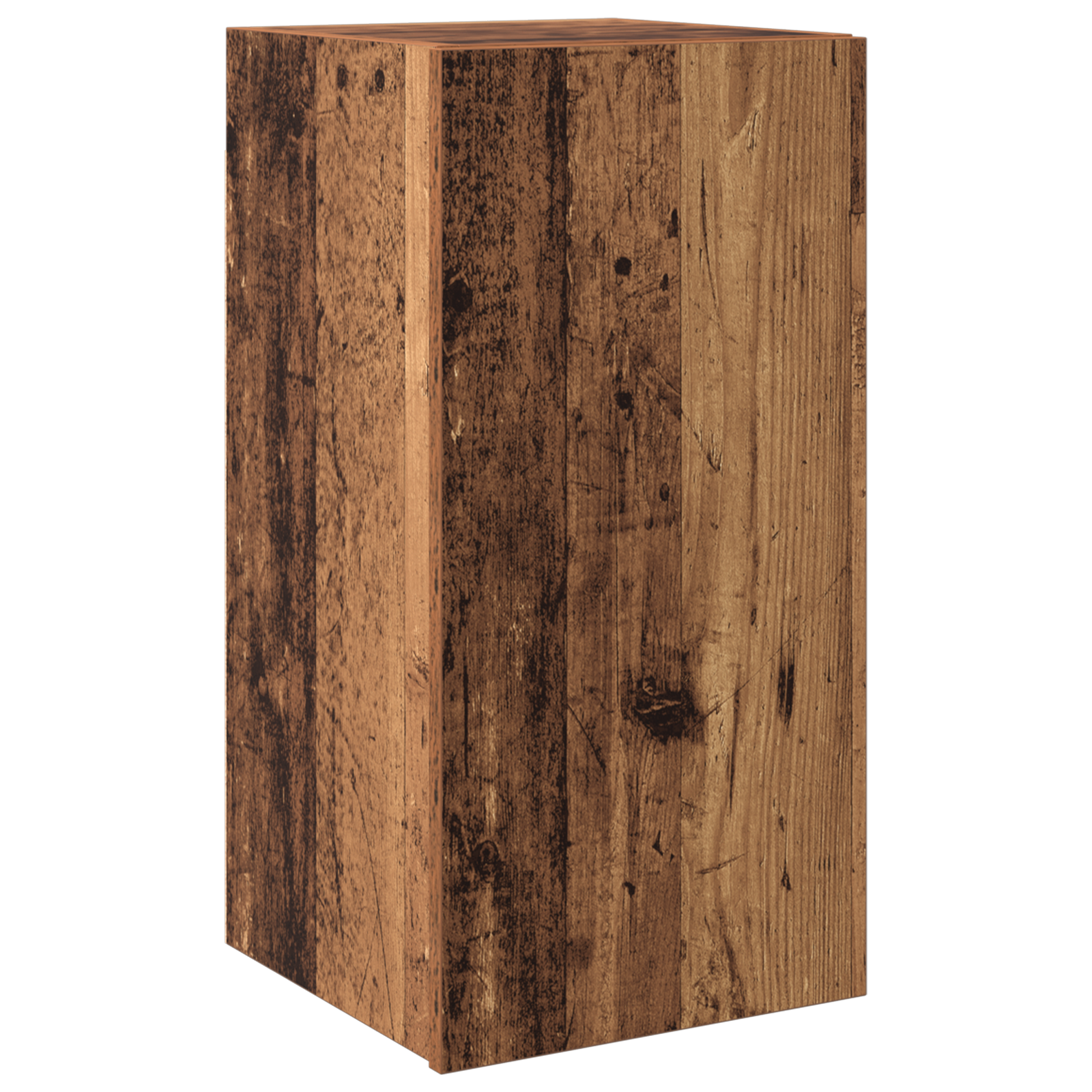 4 dalių sieninis TV kabinetų rinkinys iš seno medžio inžinerinės medienos - Image 5