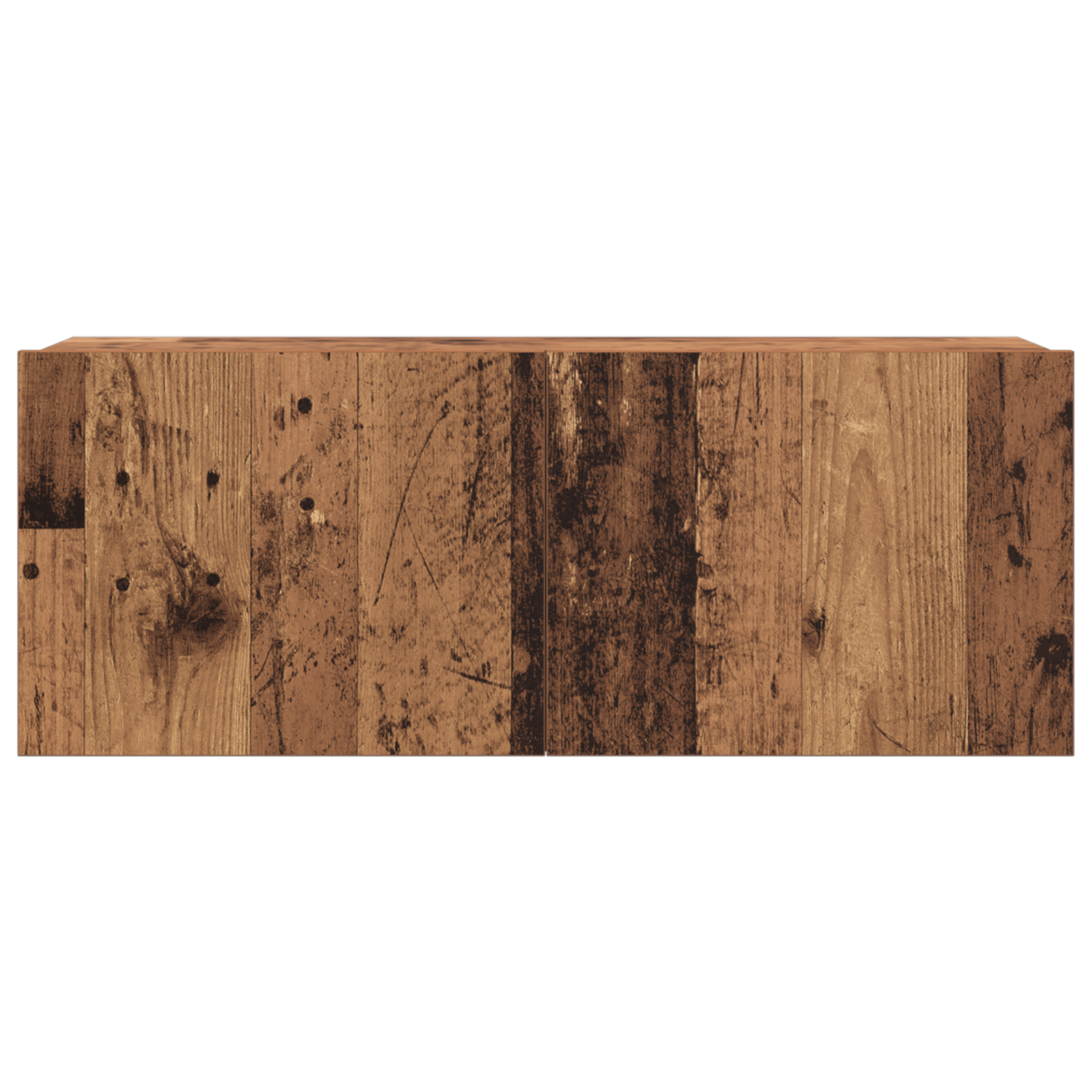 4 dalių sieninis TV kabinetų rinkinys iš seno medžio inžinerinės medienos - Image 8