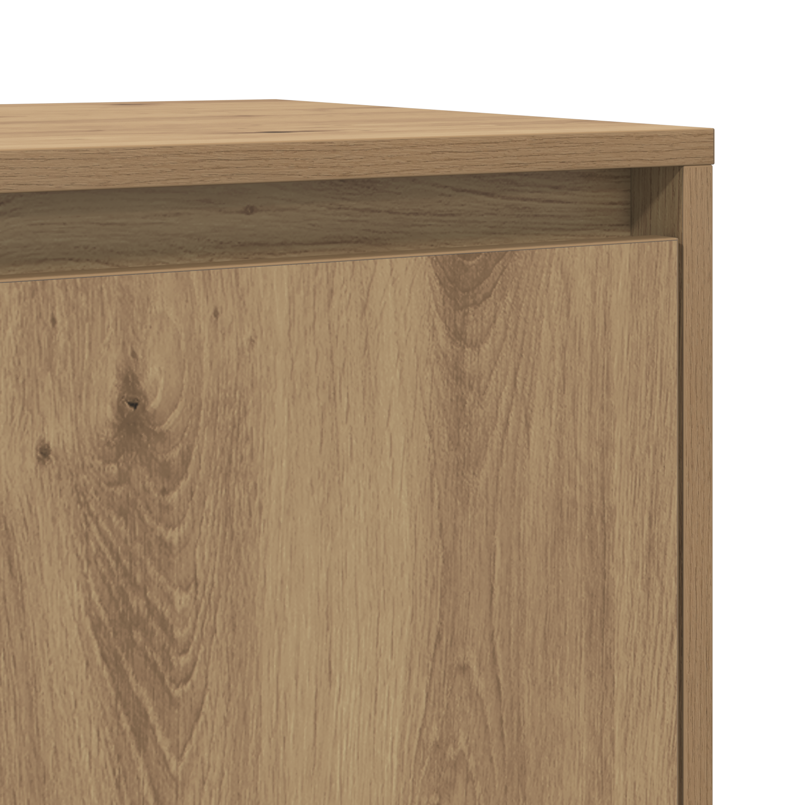 Dressoir 2 pcs artisanaal eikenkleurig 70 x 41 x 75 cm - Afbeelding 7