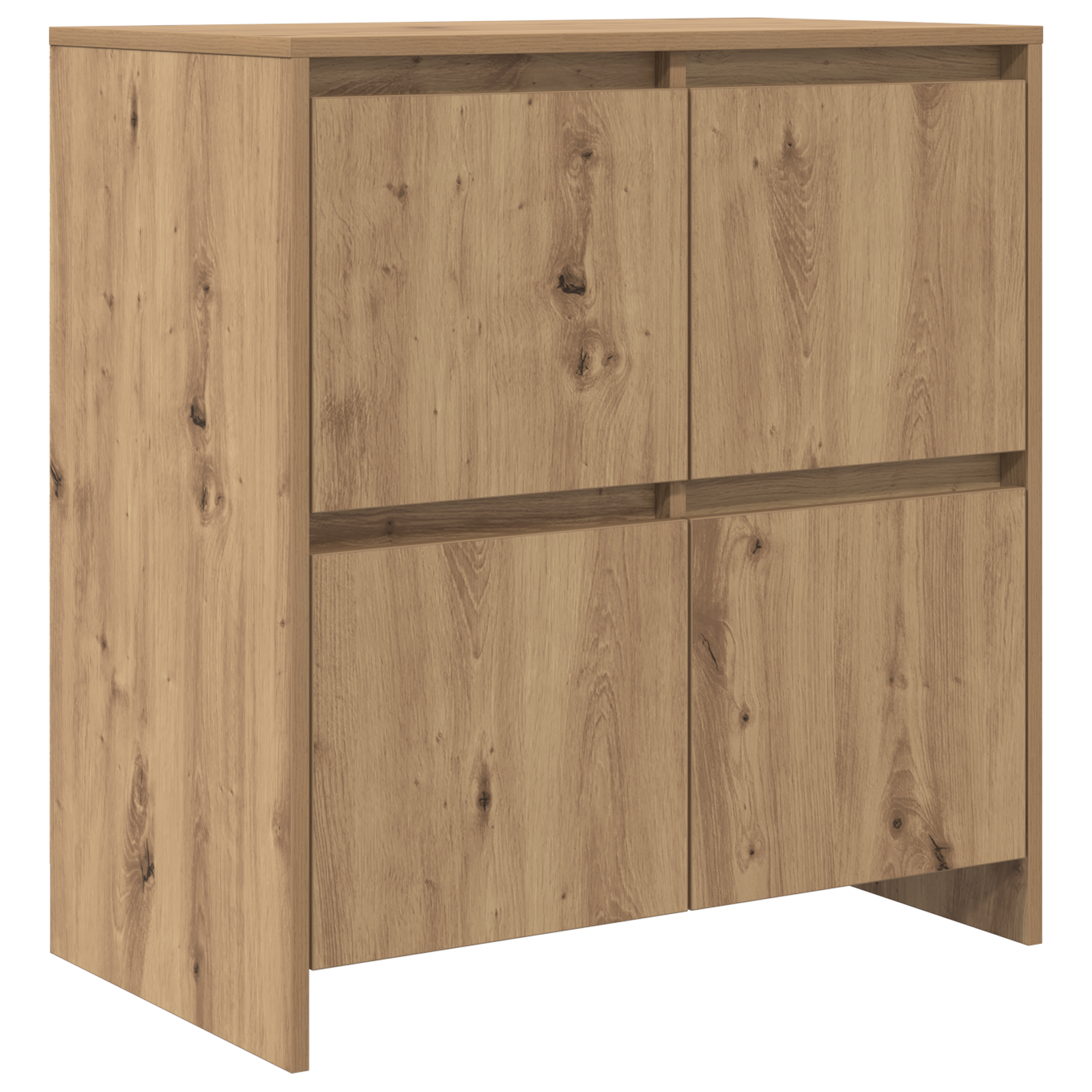 Dressoir 2 pcs artisanaal eikenkleurig 70 x 41 x 75 cm - Afbeelding 5