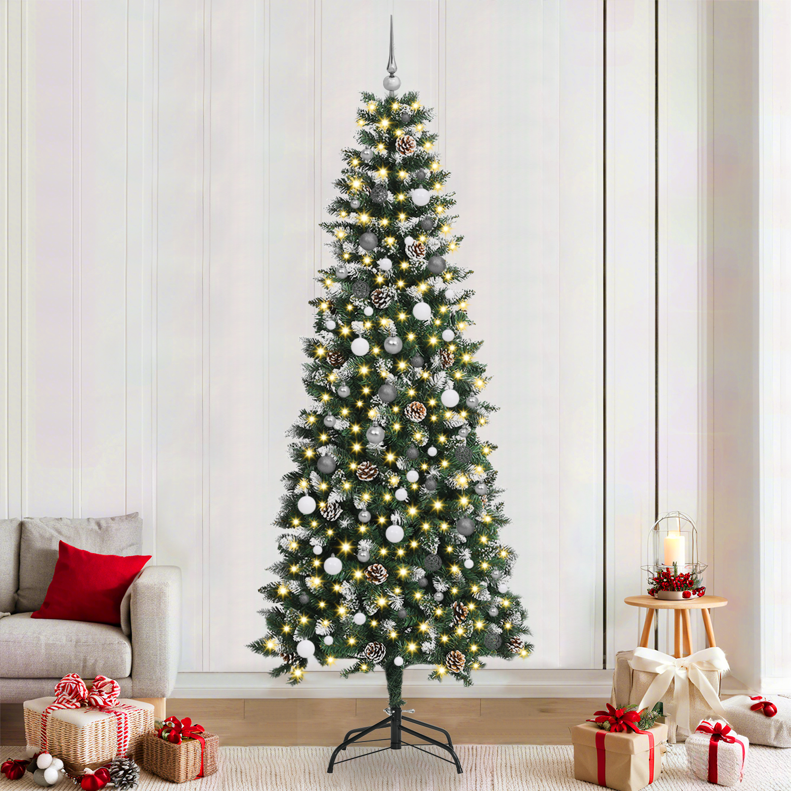 Sapin de Noël artificiel Vert 240 cm PVC