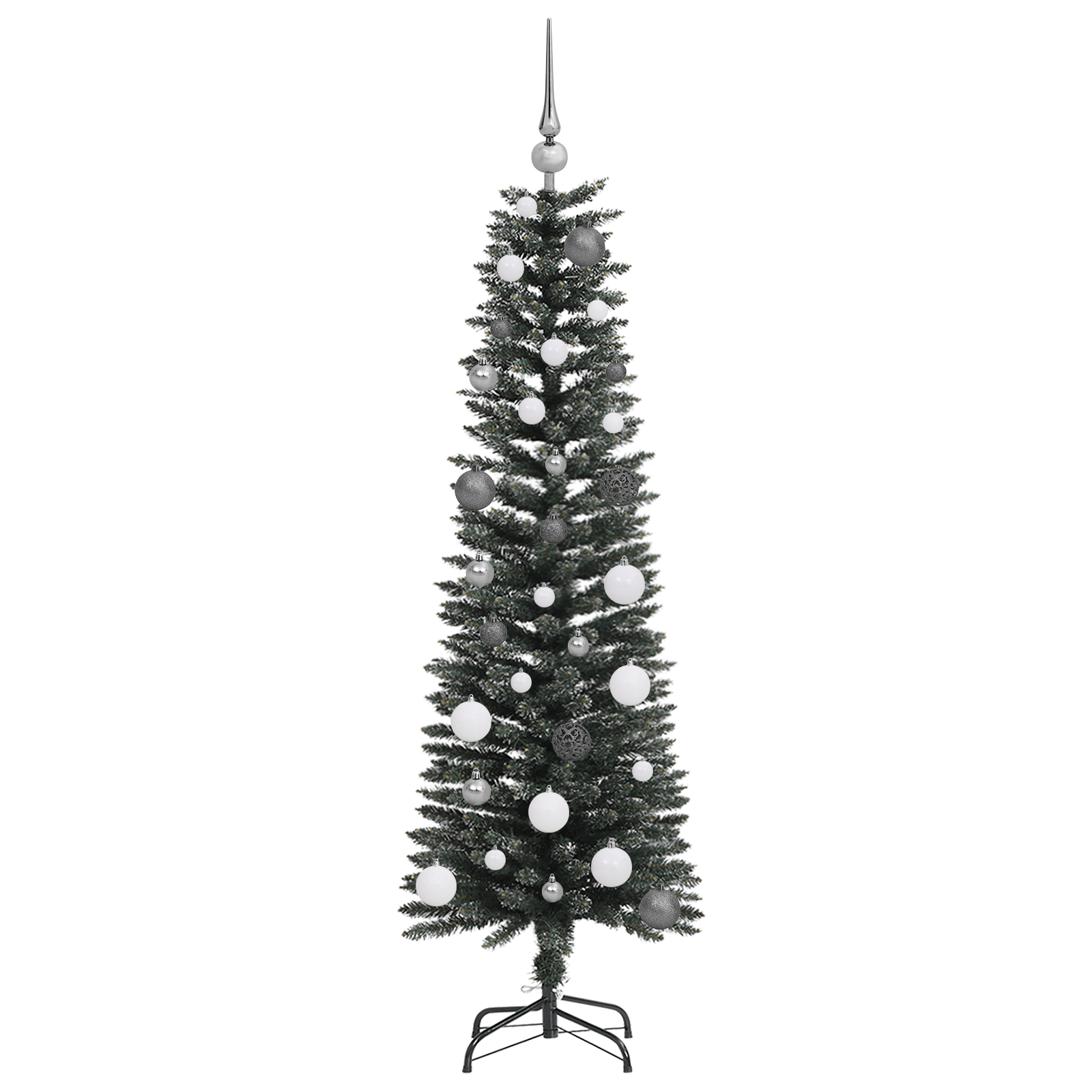 Tehisjõulupuu Roheline 150 cm PVC, Plastikk ja Teras 210 Kõik vajalik sinu aeda ja koju! Tehisjõulupuu Roheline 150 cm PVC, Plastikk ja Teras - Image 3