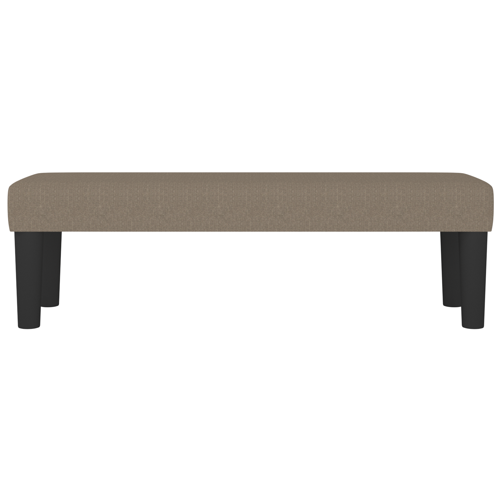 Suoliukas, taupe spalvos, 100x30x30cm, audinys - Image 3
