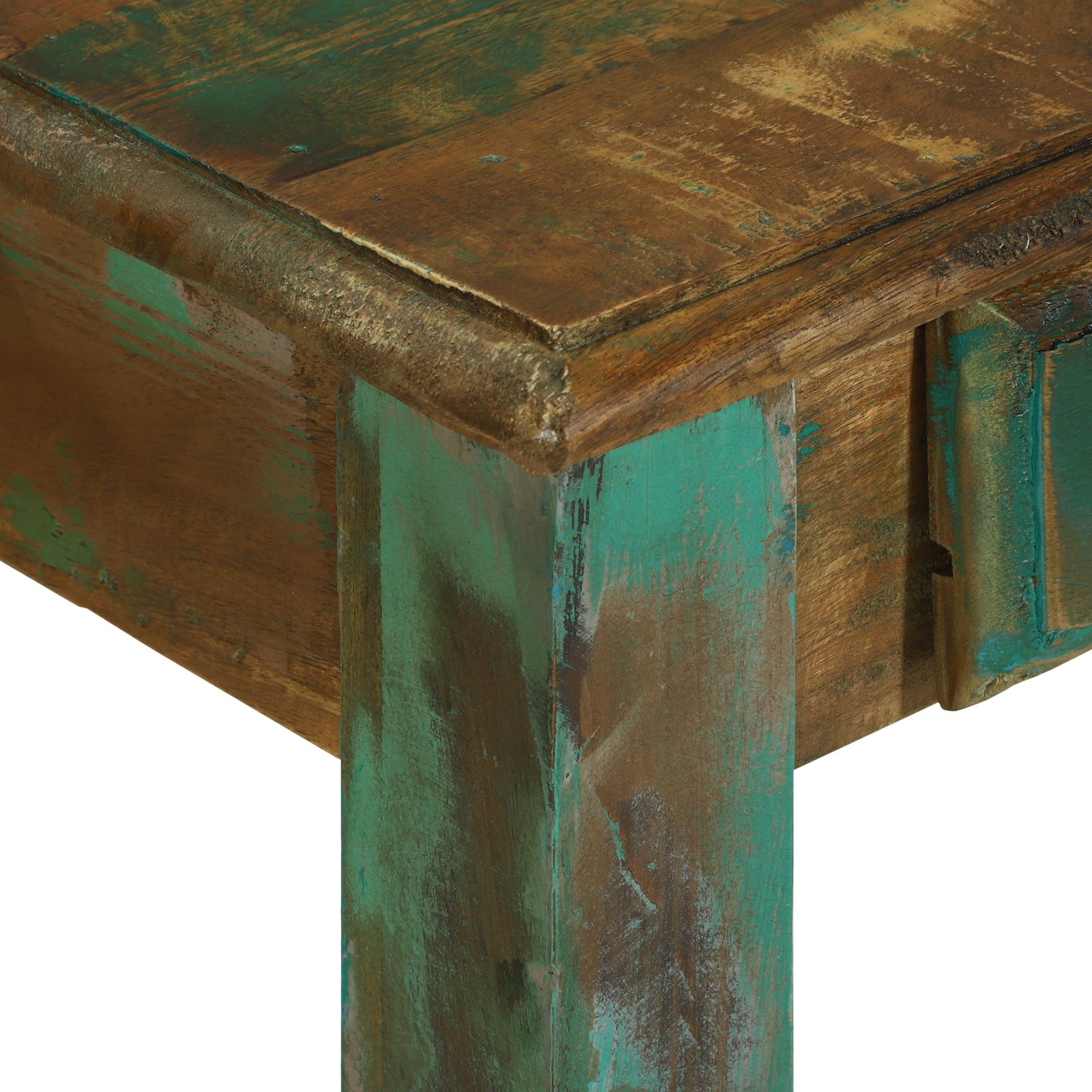 Desk 112x55x76 cm Solid Wood Reclaimed - Image 8