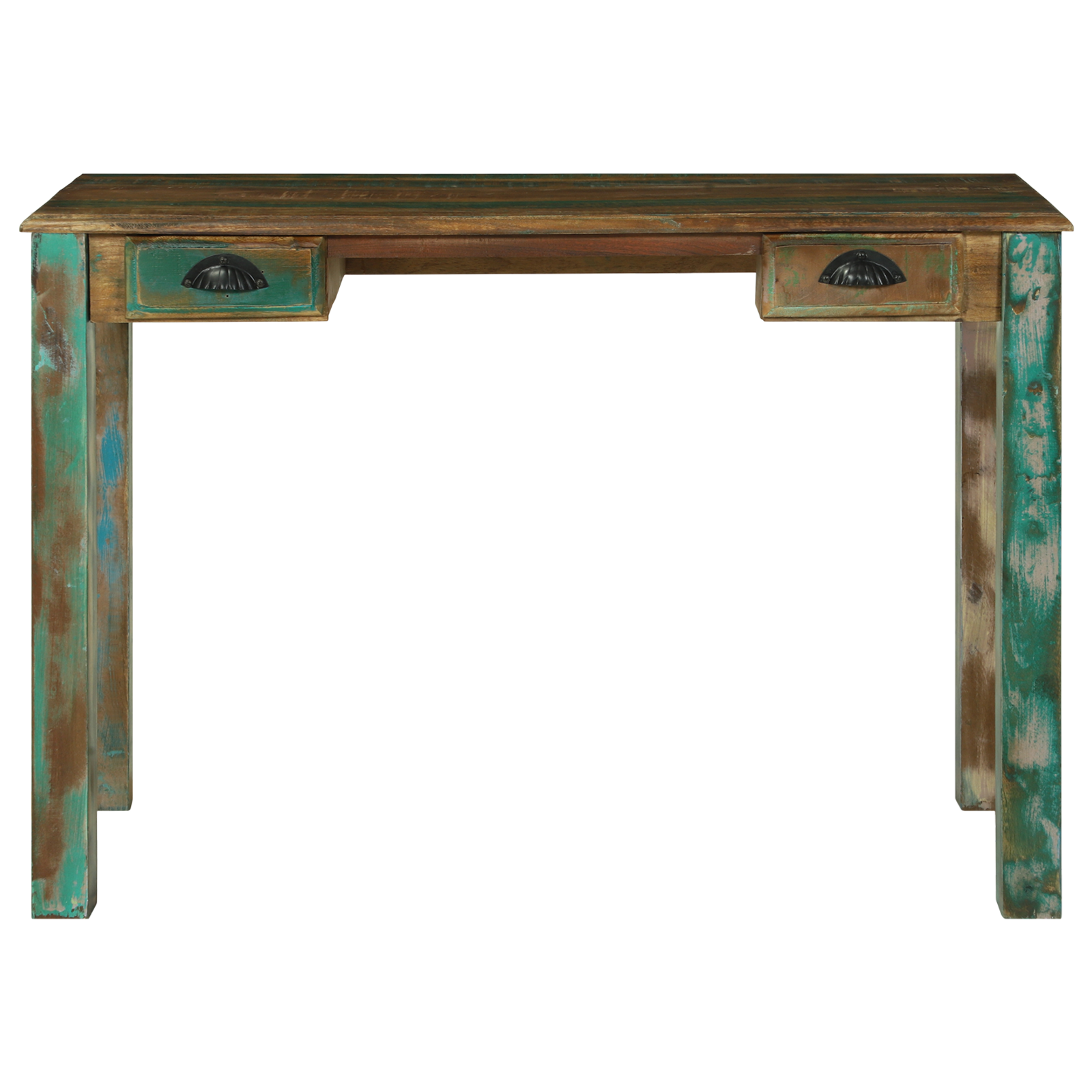 Desk 112x55x76 cm Solid Wood Reclaimed - Image 5