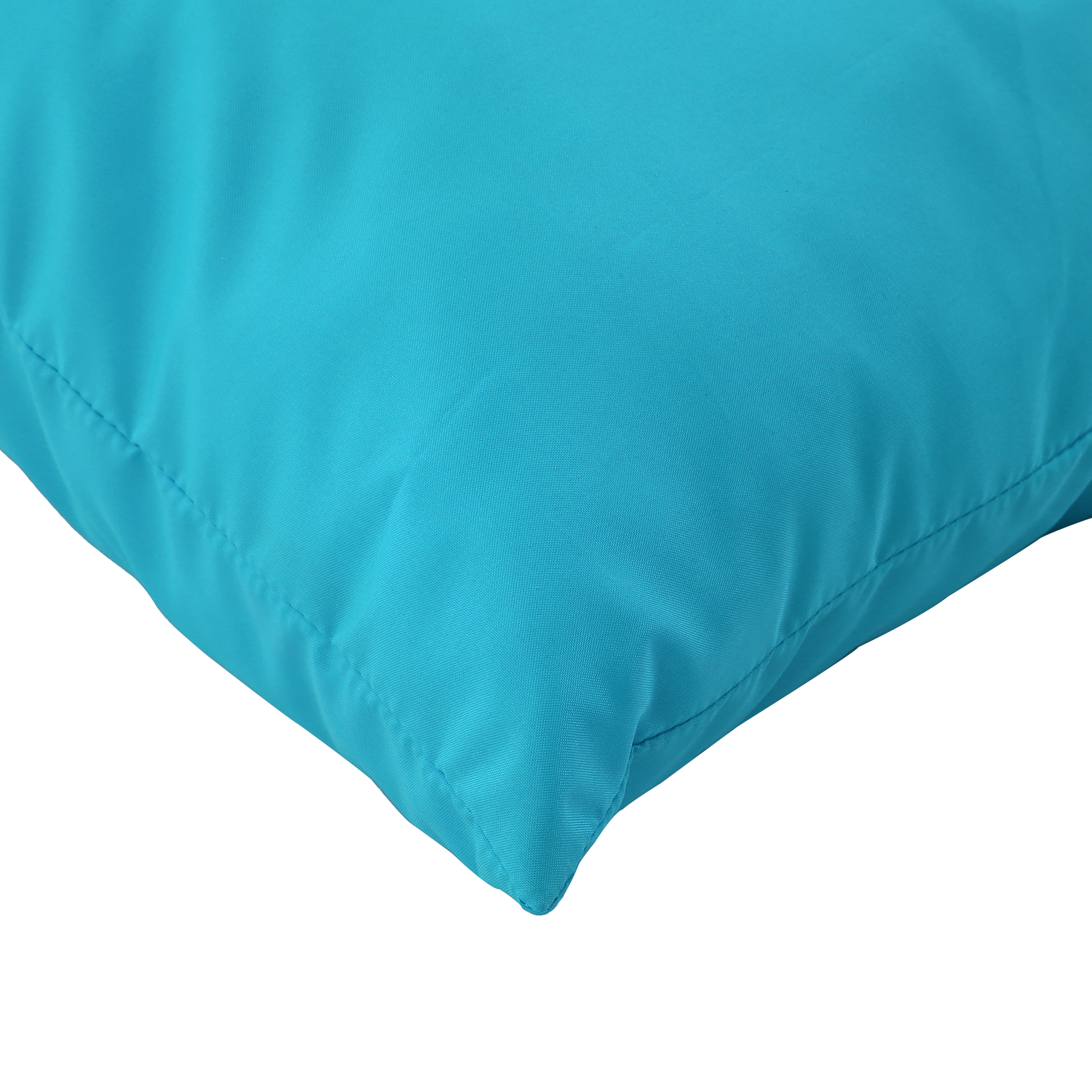 Scatter Pillows 4 pcs Turquoise 40x40 cm Fabric - Image 6