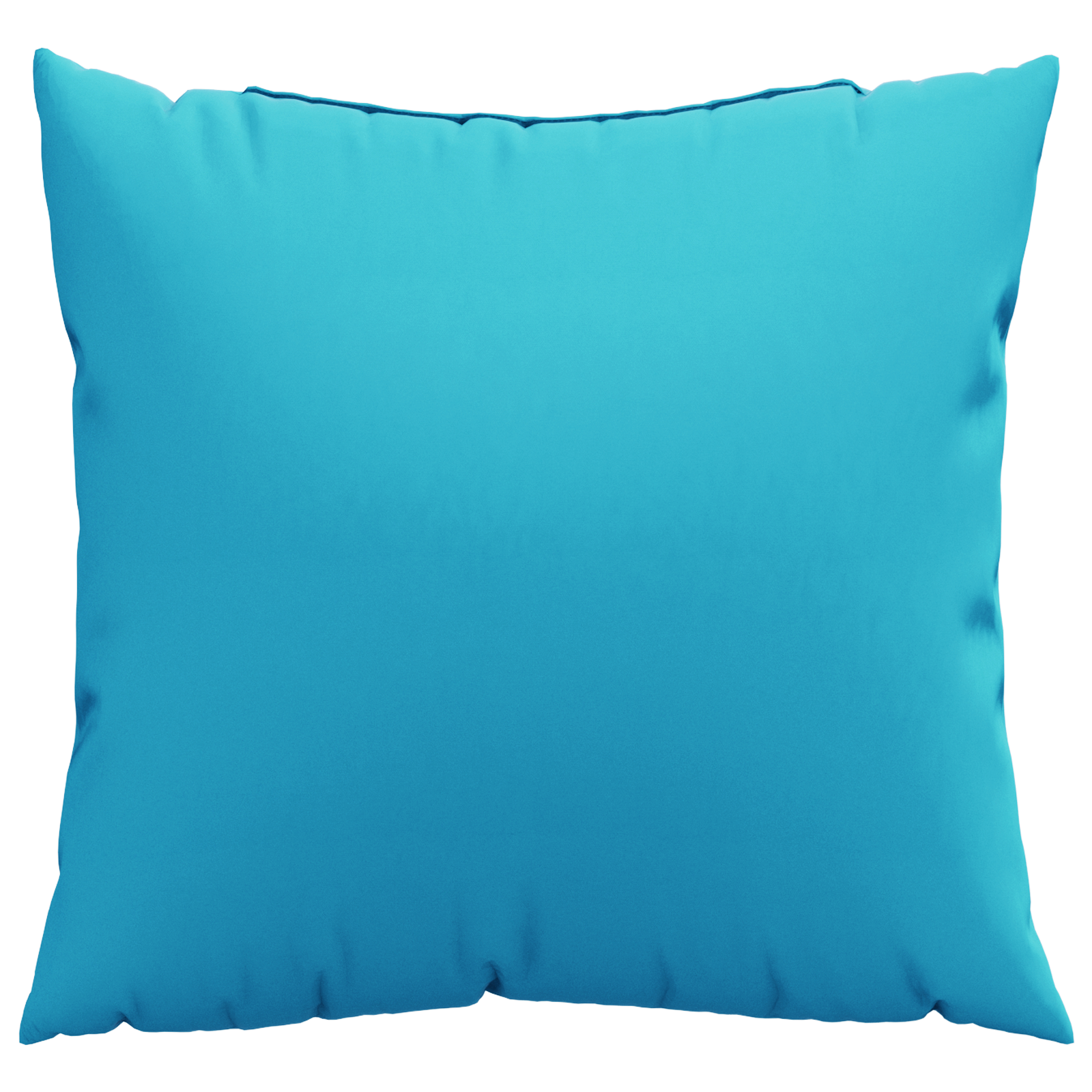 Scatter Pillows 4 pcs Turquoise 40x40 cm Fabric - Image 5
