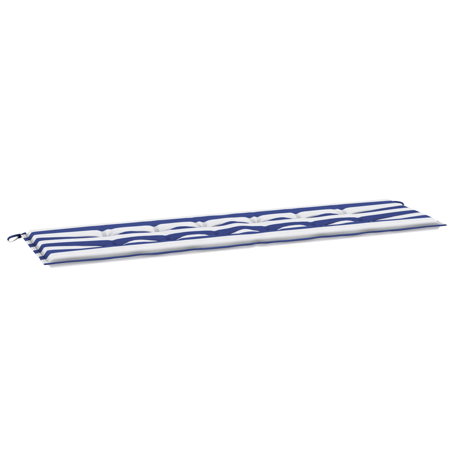 Thumbnail - vidaXL Gartenbank-Auflage Blau Weiß Gestreift 180x50x4cm Oxford-Gewebe