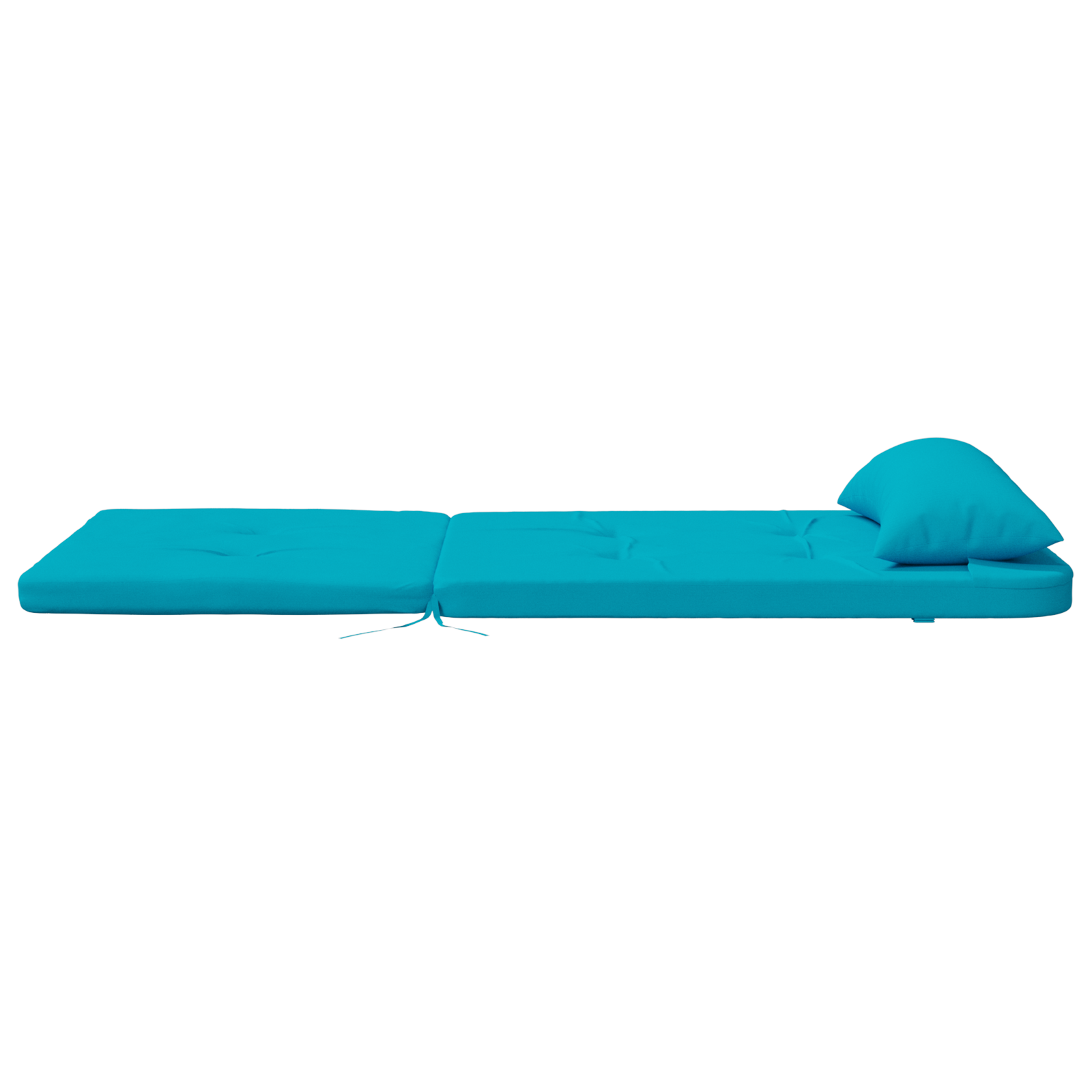Turquoise Cushion Turquoise Polyester 58 cm x 77 cm - Image 7