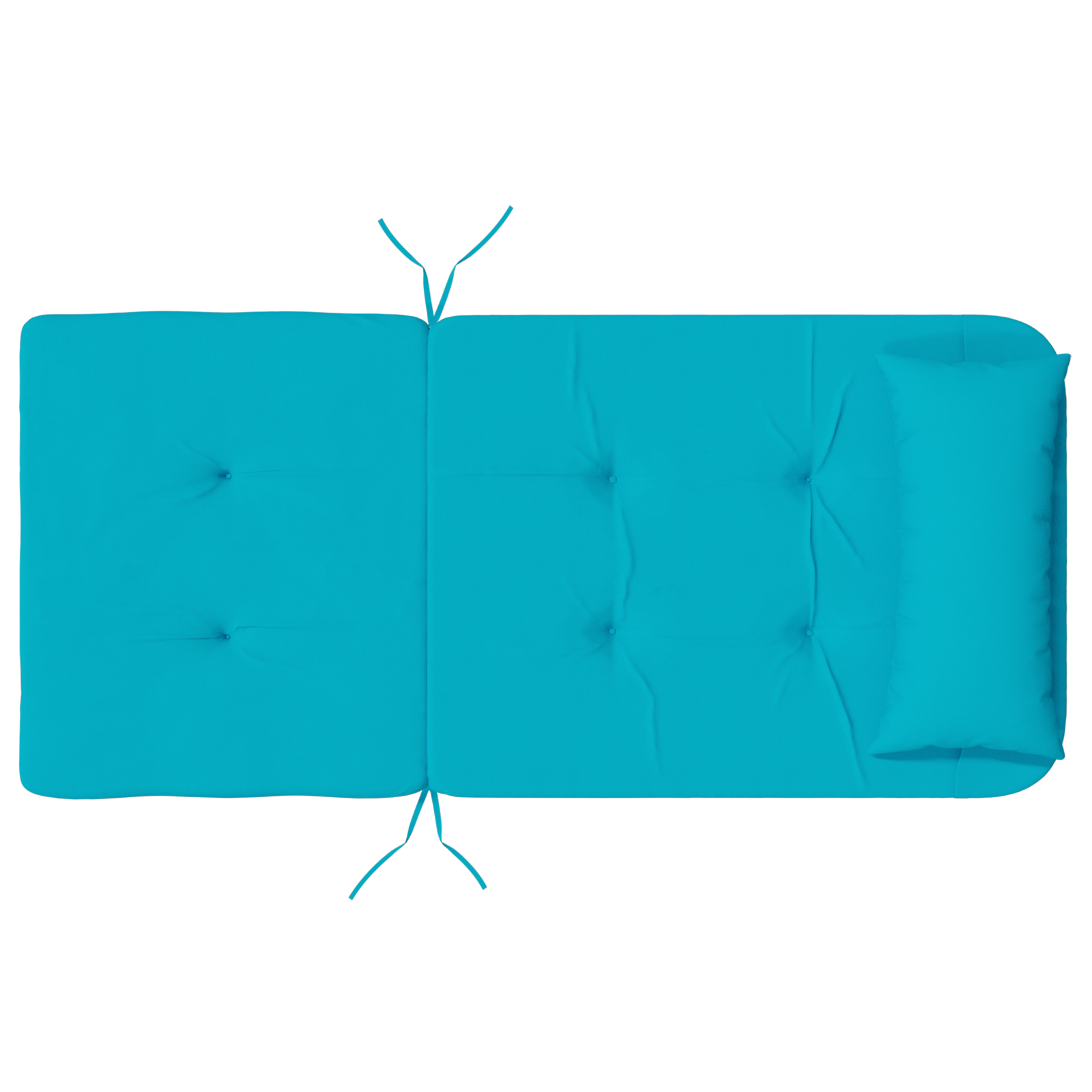 Turquoise Cushion Turquoise Polyester 58 cm x 77 cm - Image 8