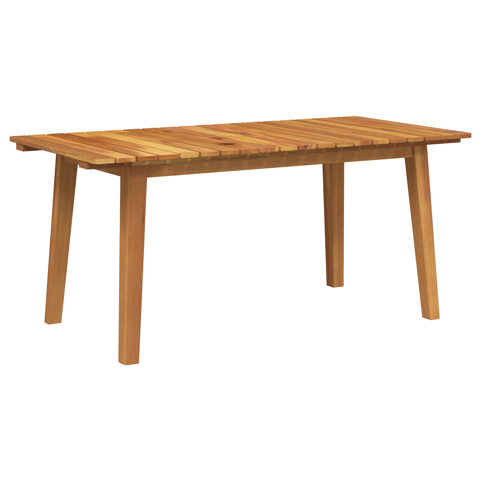 Couchtisch 90x45x40 cm Massivholz Akazie – Bild 5