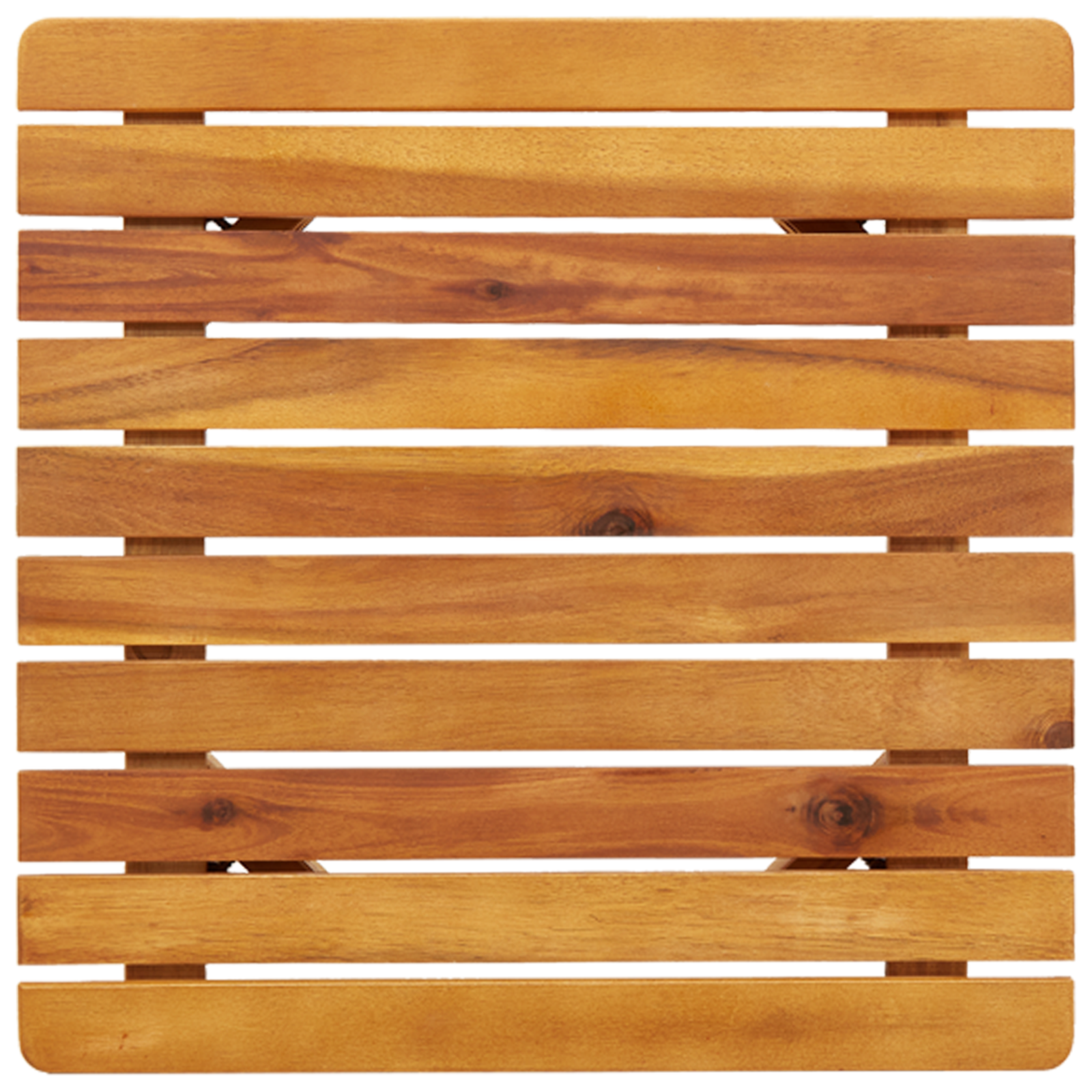 Side Table 45x45x40 cm Solid Wood Acacia - Image 9