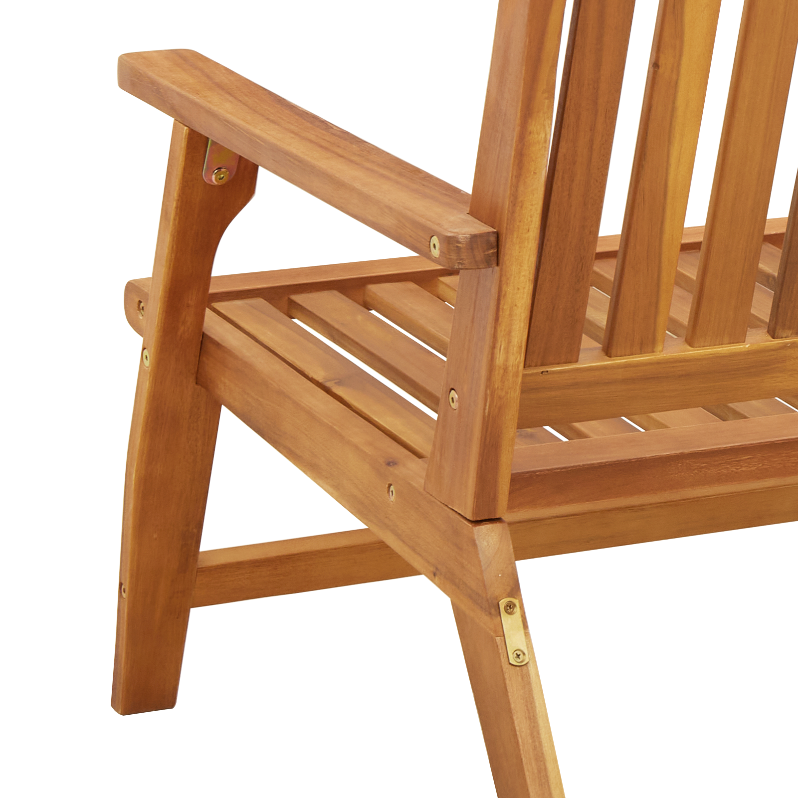 Garden Bench 122.5x77x74 cm Solid Acacia Wood - Image 9