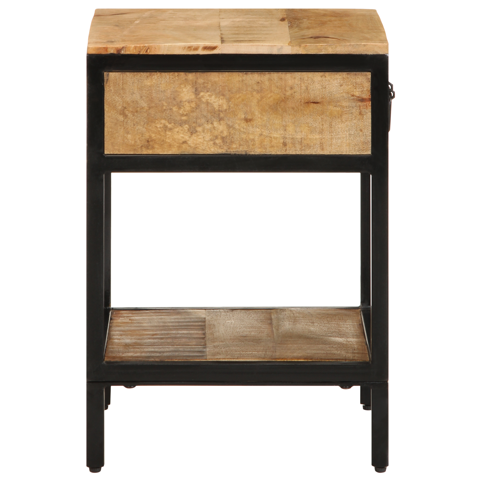 Bedside Cabinet 40x35x50 cm Solid Wood Rough Mango - Image 6