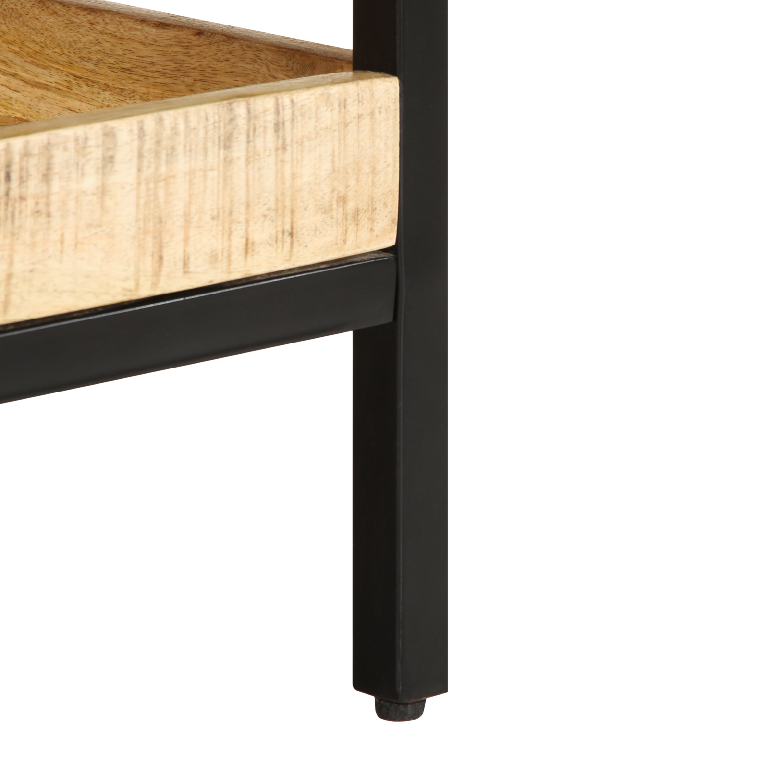 Side Table 55x55x45 cm Solid Wood Rough Mango - Image 7
