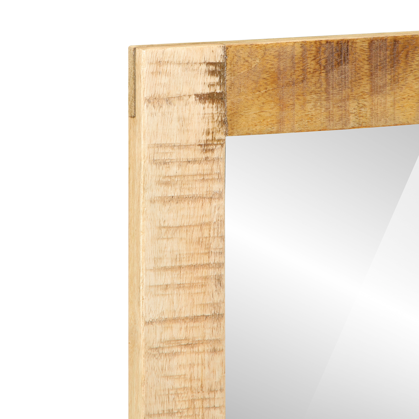 Dressing Table 100x40x75/120 cm Solid Wood Rough Mango - Image 10