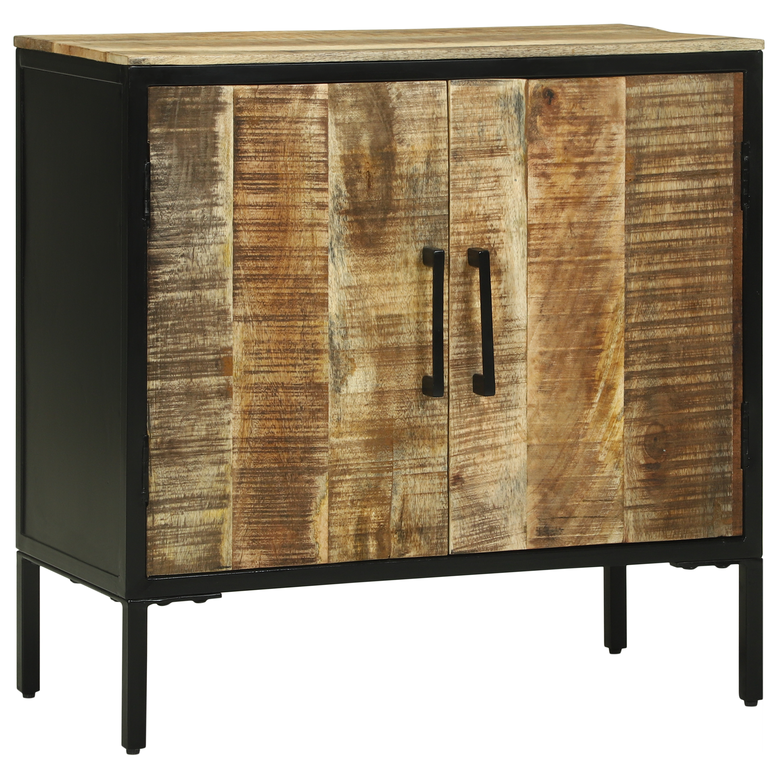 Sideboard 70x35x70 cm Massief Ruw Hout Mango