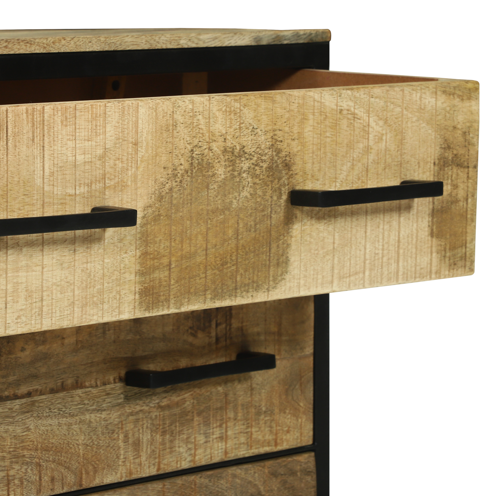 Sideboard 70x35x70 cm Solid Rough Wood Mango - Image 9