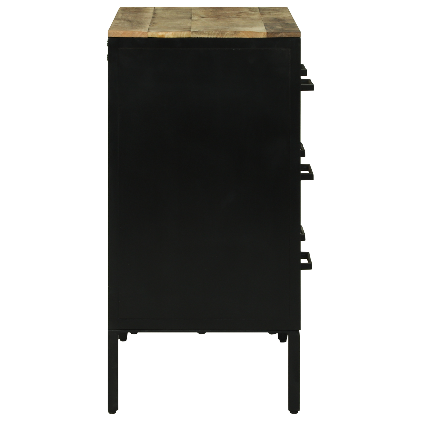 Sideboard 70x35x70 cm Solid Rough Wood Mango - Image 6