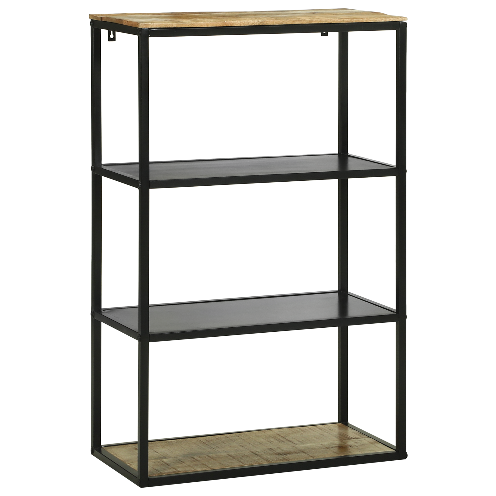 Boekenkast 70x35x110 cm Massief Hout Ruw Mango