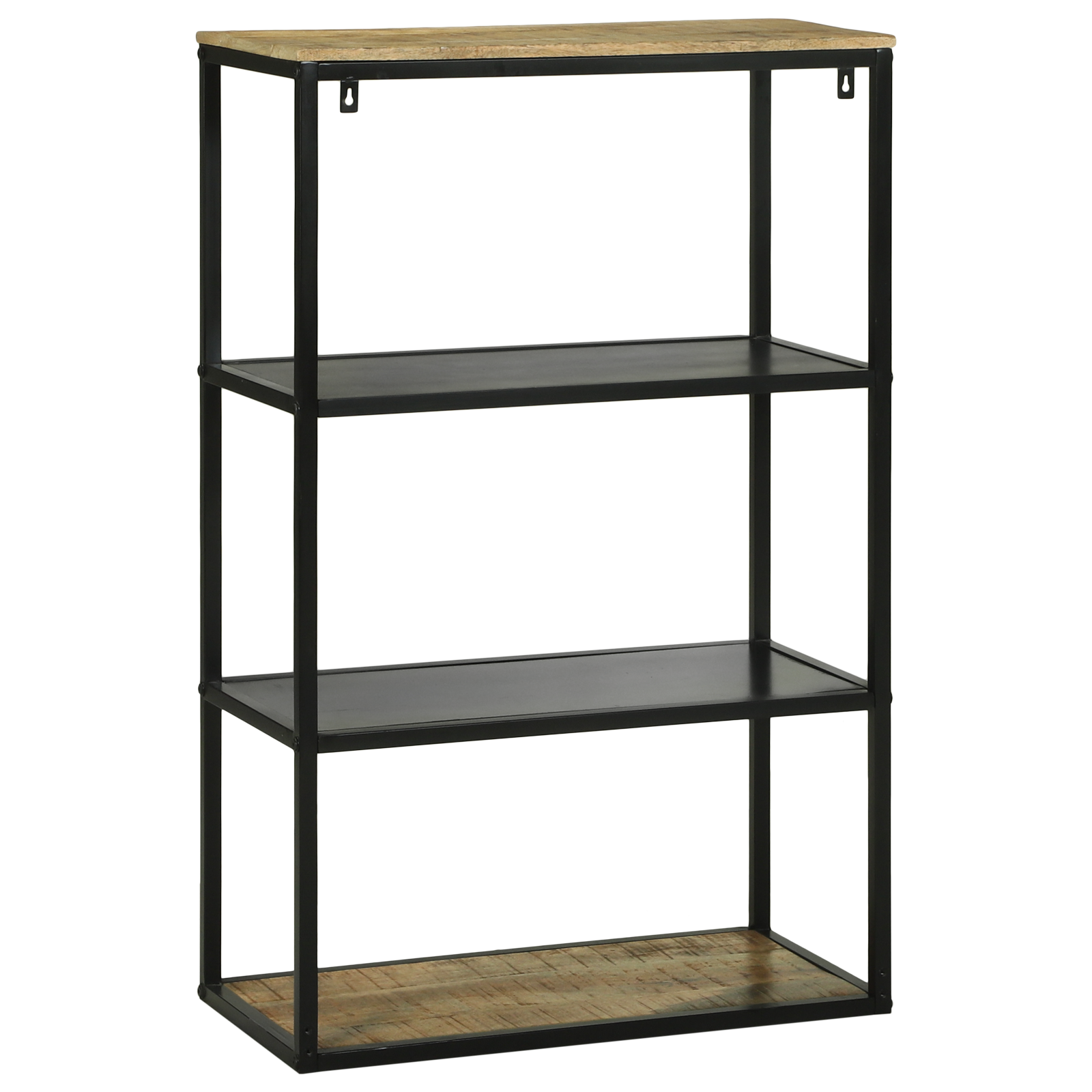 Bookcase 70x35x110 cm Solid Wood Rough Mango - Image 5